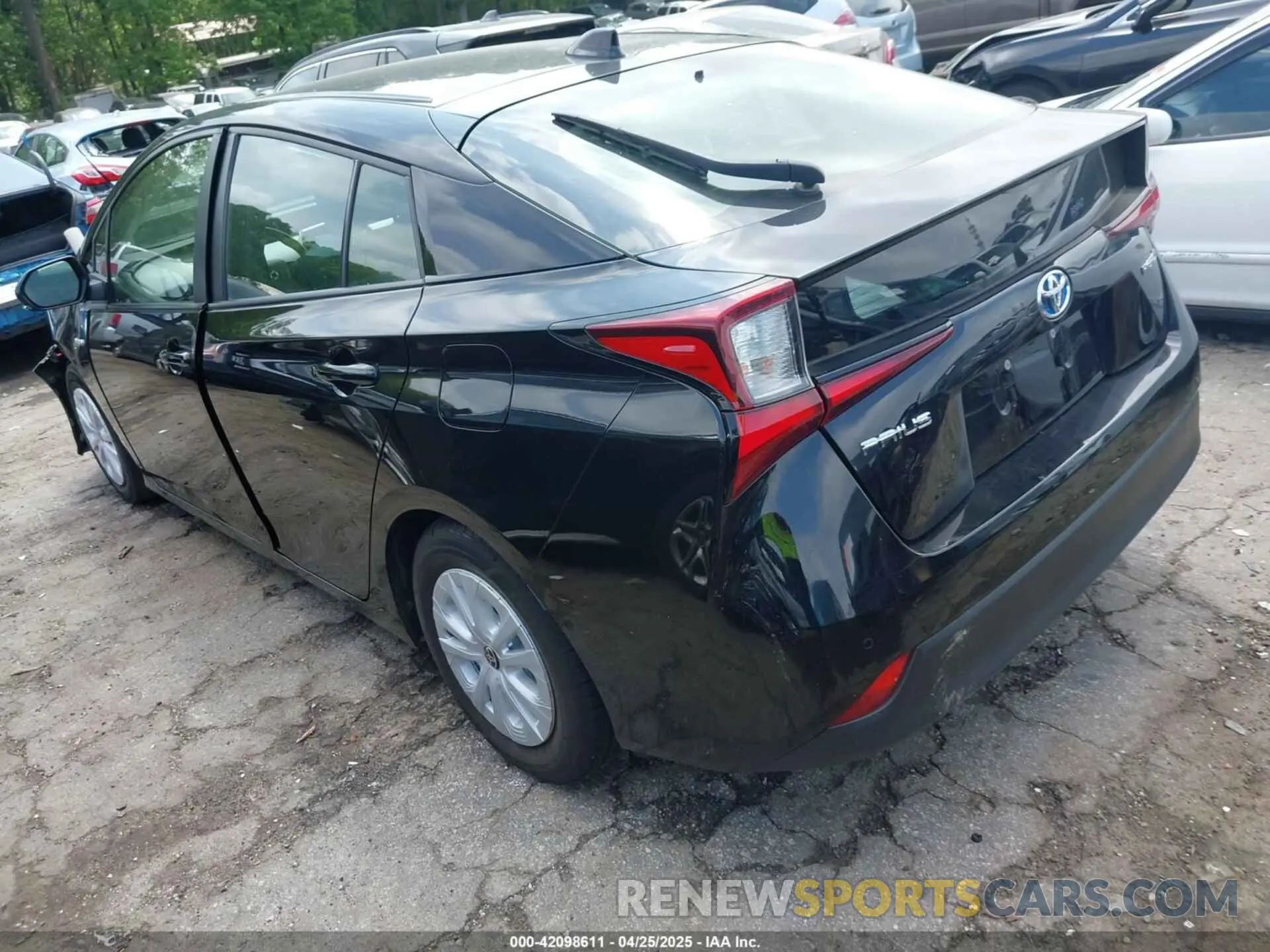 3 Photograph of a damaged car JTDKAMFU8N3181135 TOYOTA PRIUS 2022