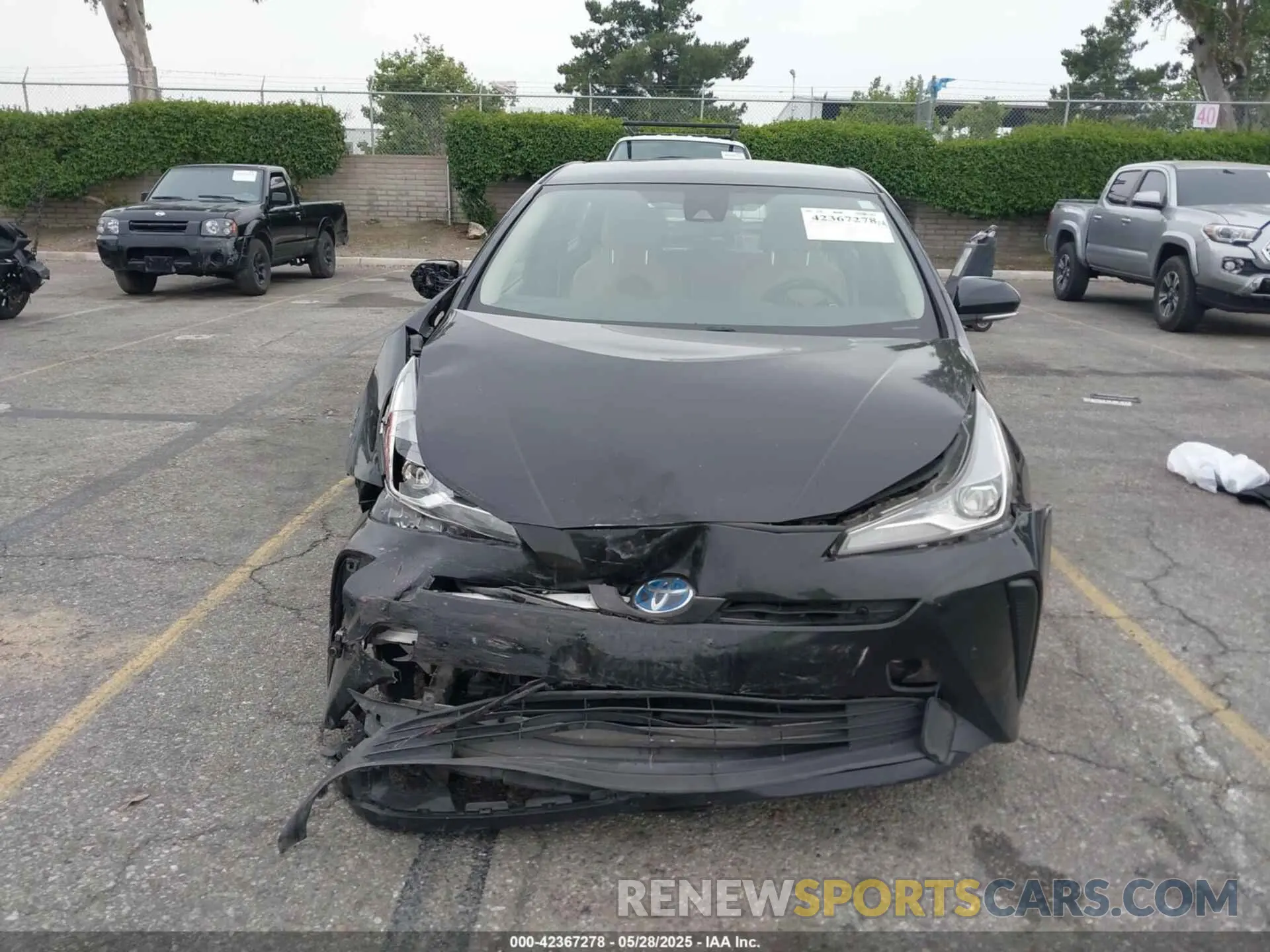 12 Фотография поврежденного автомобиля JTDKAMFU9N3155157 TOYOTA PRIUS 2022