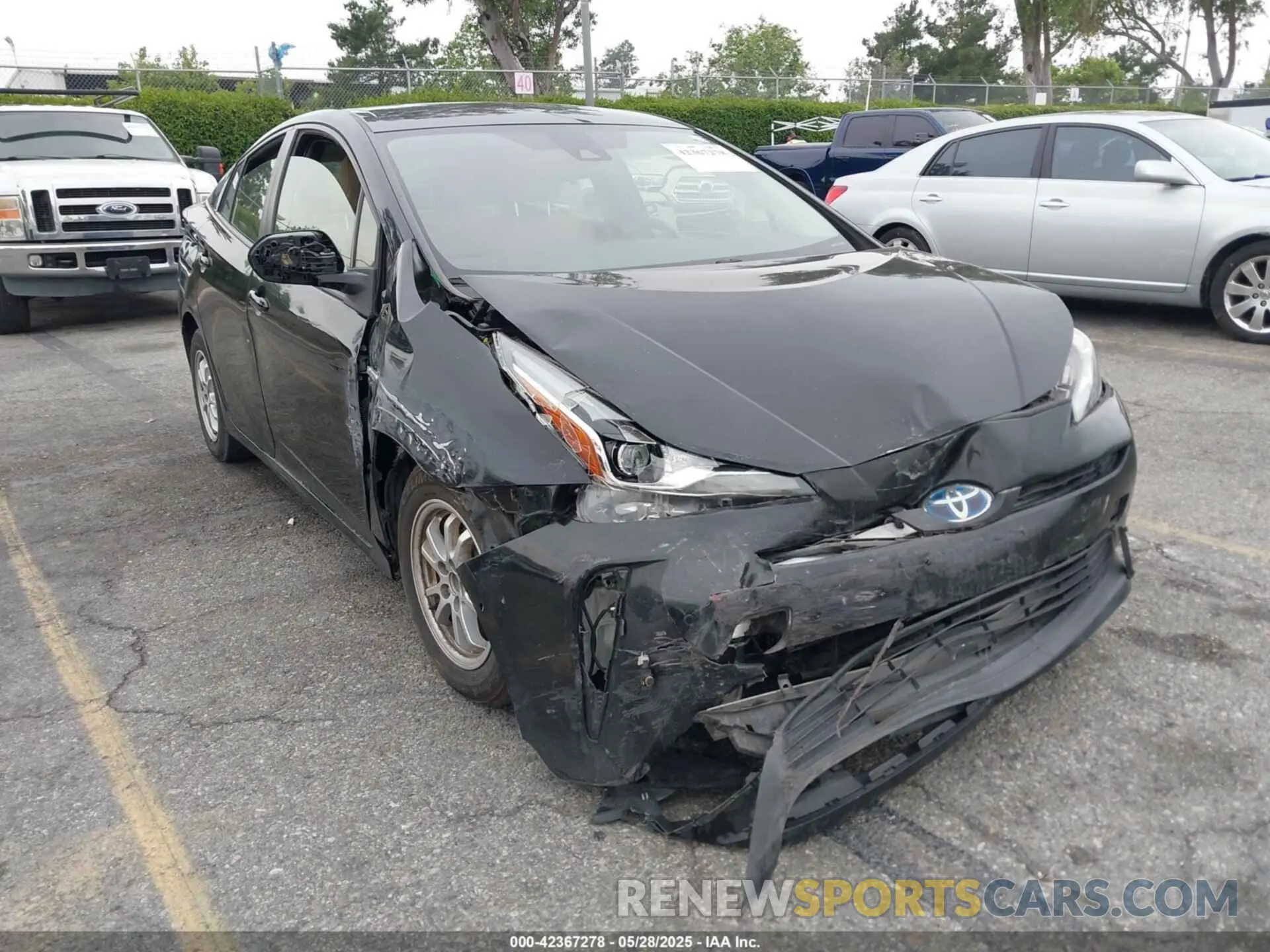 6 Фотография поврежденного автомобиля JTDKAMFU9N3155157 TOYOTA PRIUS 2022
