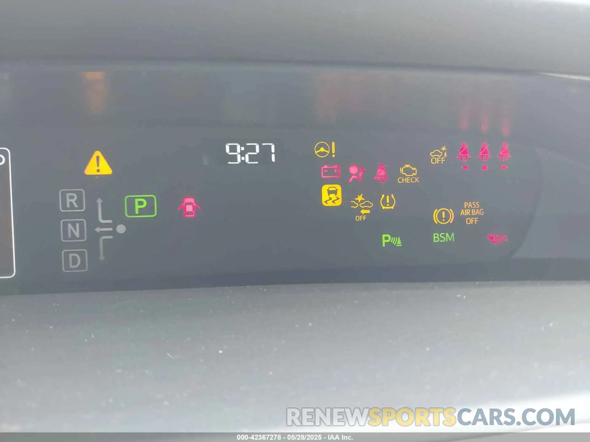 7 Фотография поврежденного автомобиля JTDKAMFU9N3155157 TOYOTA PRIUS 2022