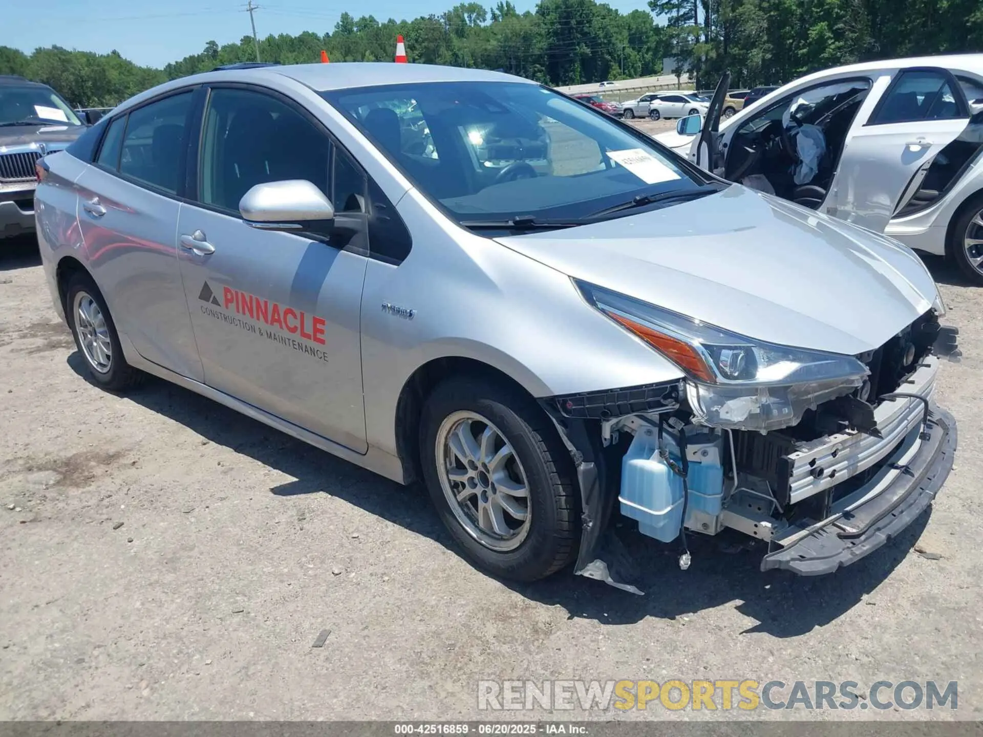 1 Photograph of a damaged car JTDKAMFU9N3159967 TOYOTA PRIUS 2022