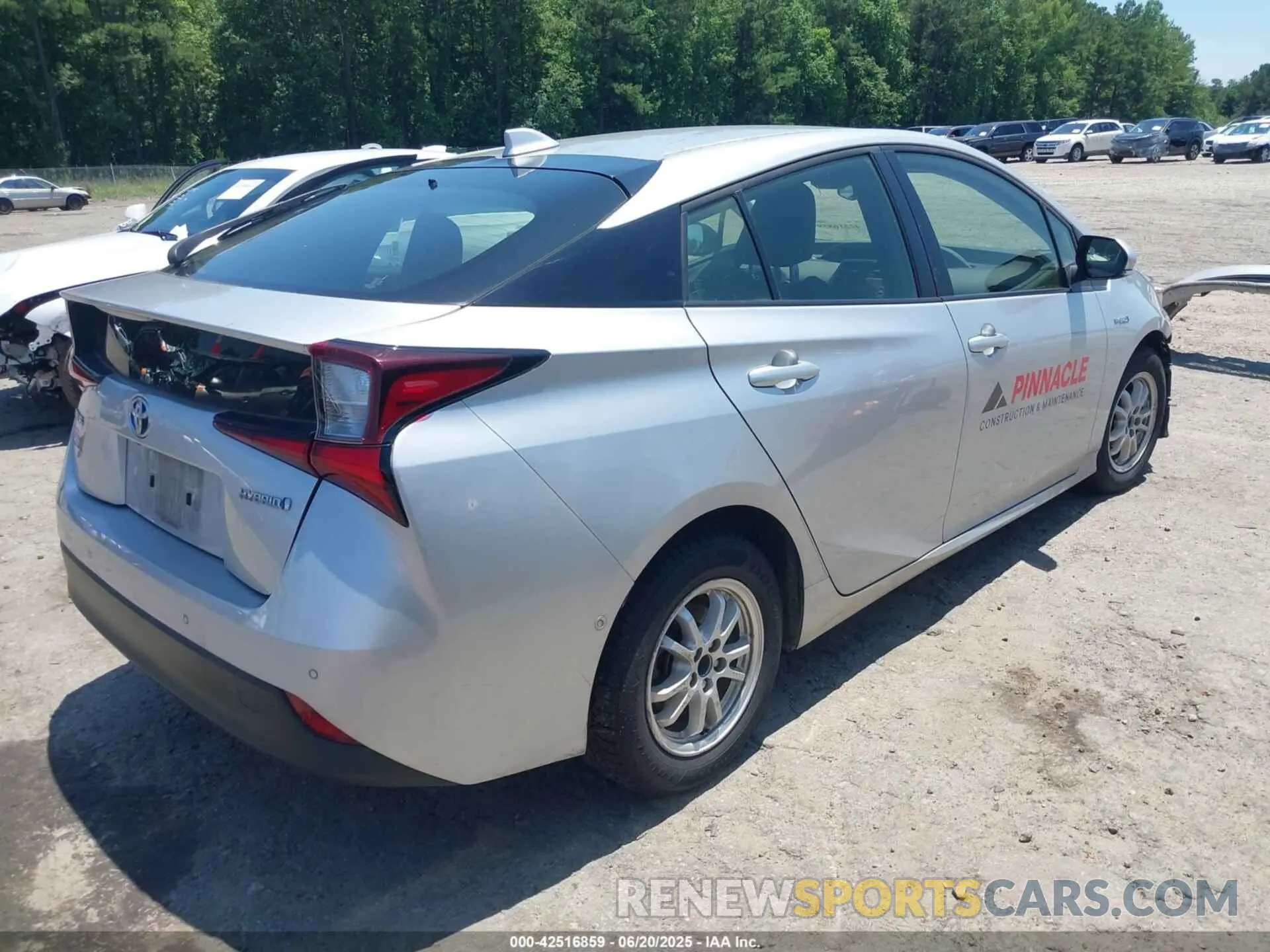 4 Photograph of a damaged car JTDKAMFU9N3159967 TOYOTA PRIUS 2022