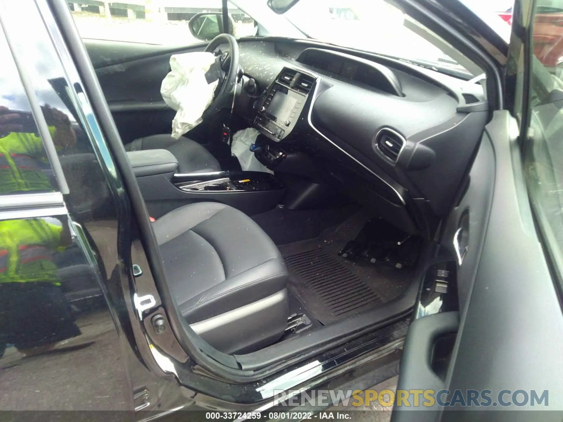 5 Фотография поврежденного автомобиля JTDKAMFU9N3161850 TOYOTA PRIUS 2022