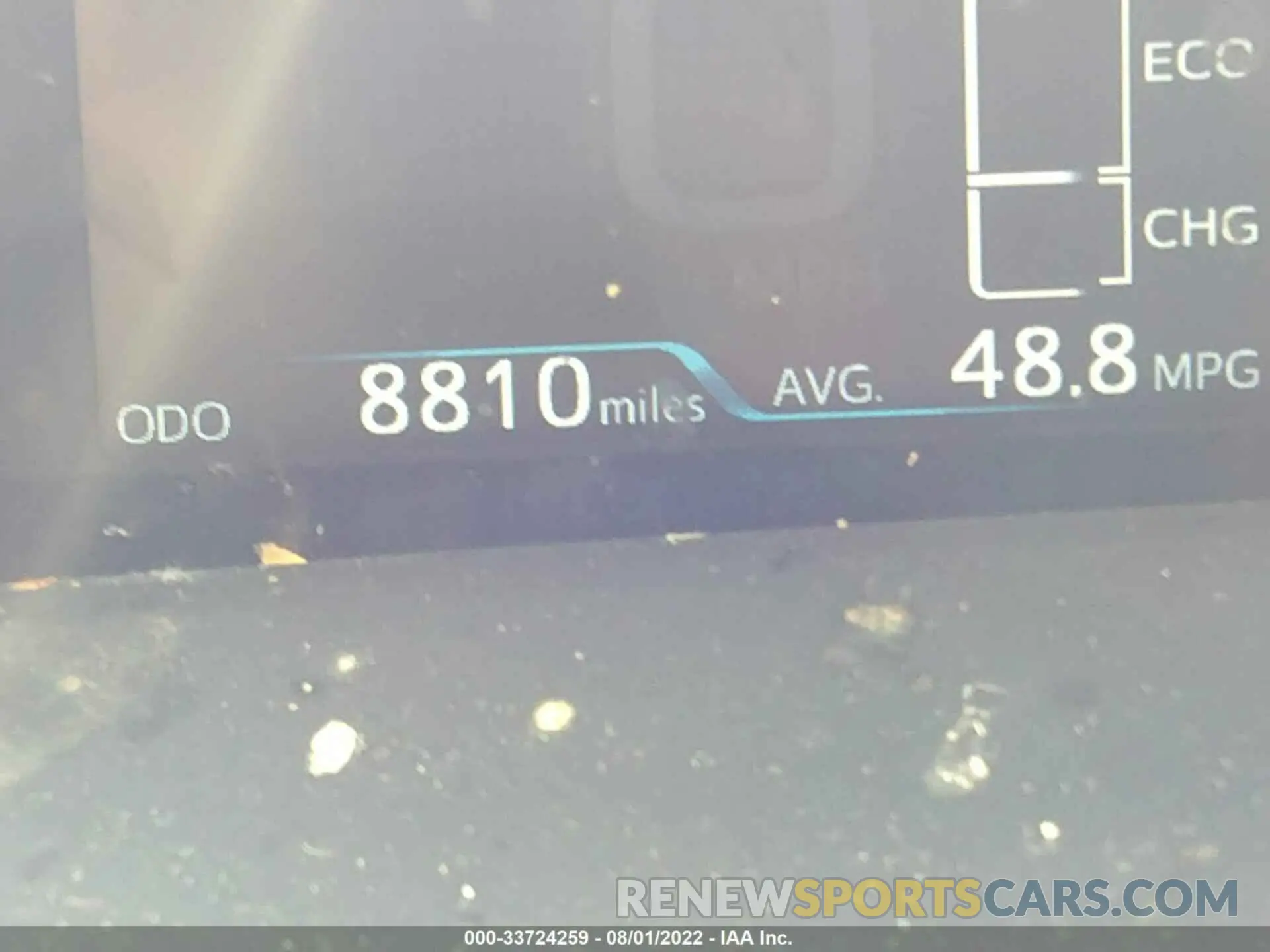 7 Фотография поврежденного автомобиля JTDKAMFU9N3161850 TOYOTA PRIUS 2022