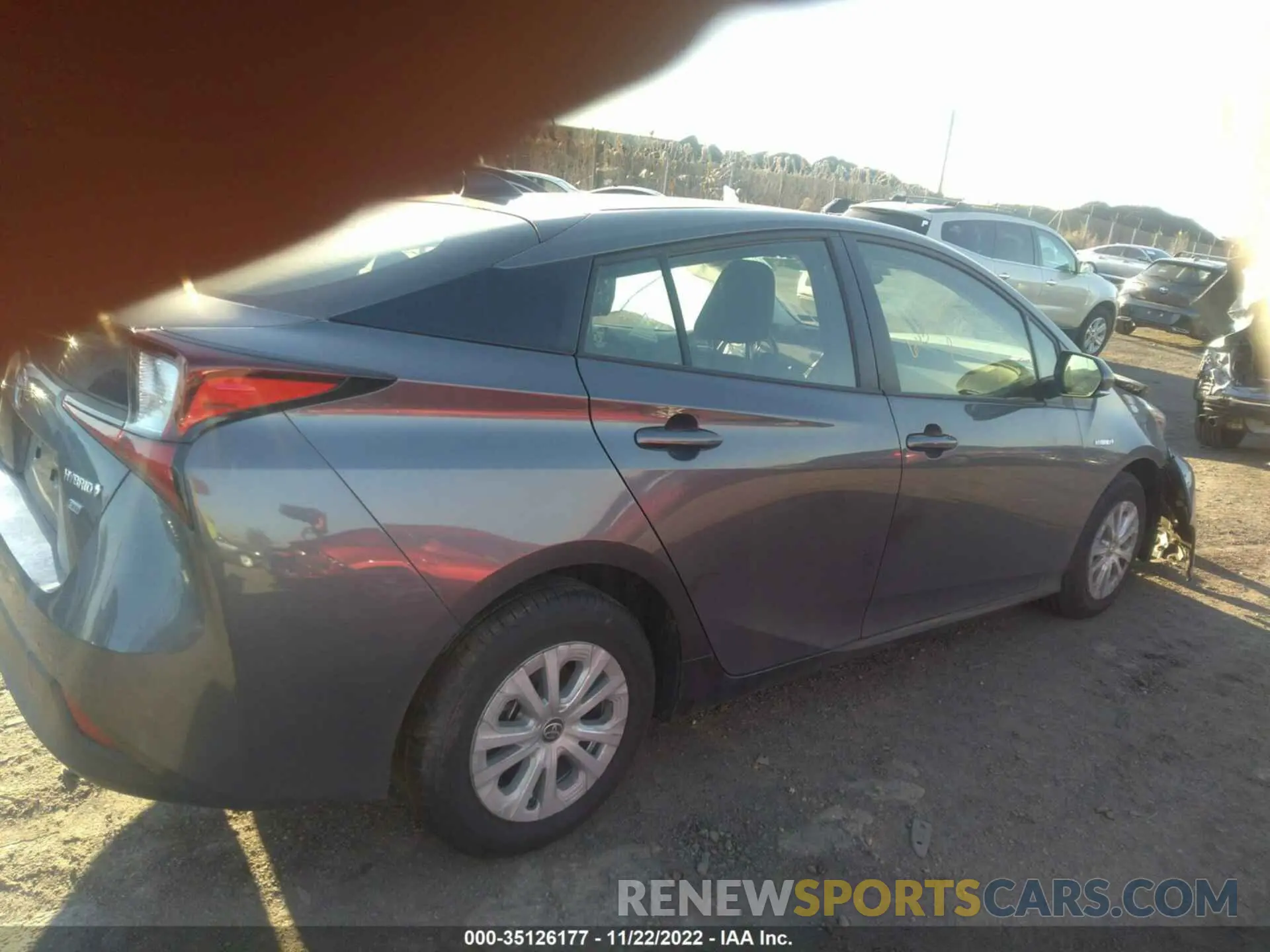 4 Photograph of a damaged car JTDKAMFU9N3174324 TOYOTA PRIUS 2022