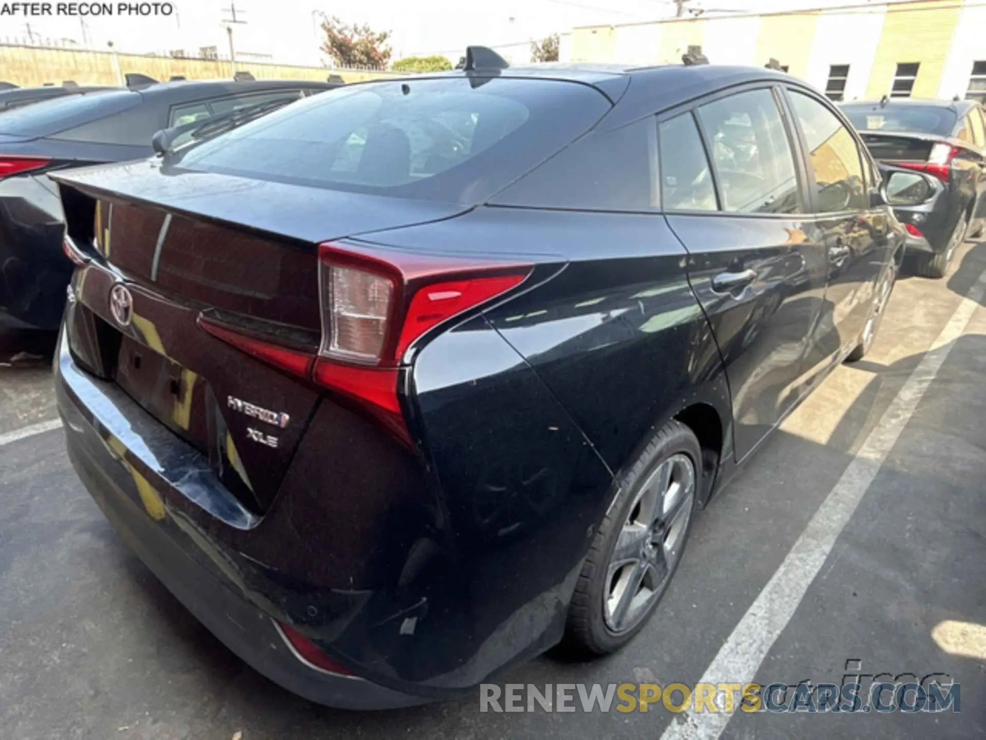 6 Фотография поврежденного автомобиля JTDKAMFU9N3180284 TOYOTA PRIUS 2022