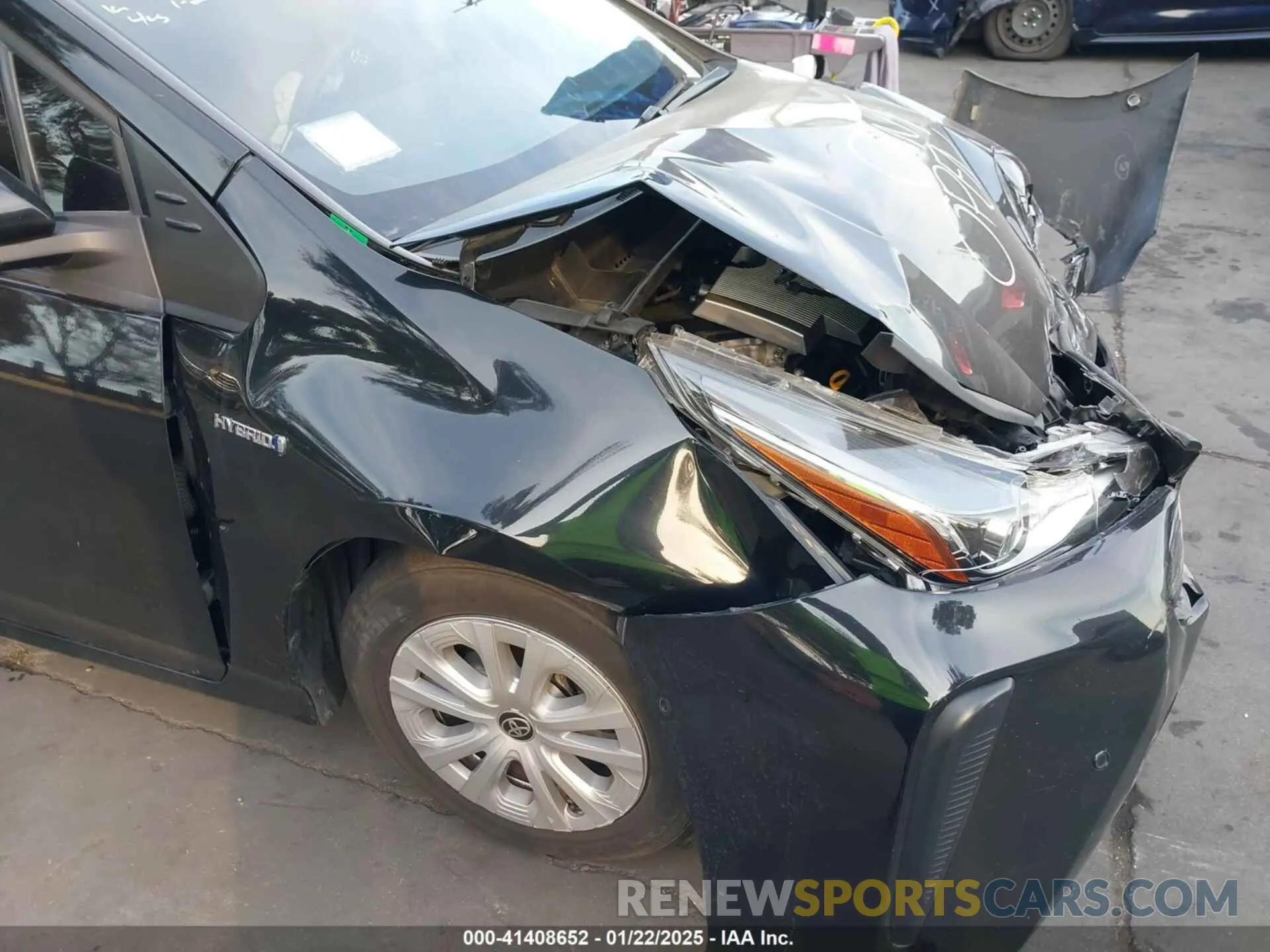 19 Фотография поврежденного автомобиля JTDKAMFUXN3154471 TOYOTA PRIUS 2022