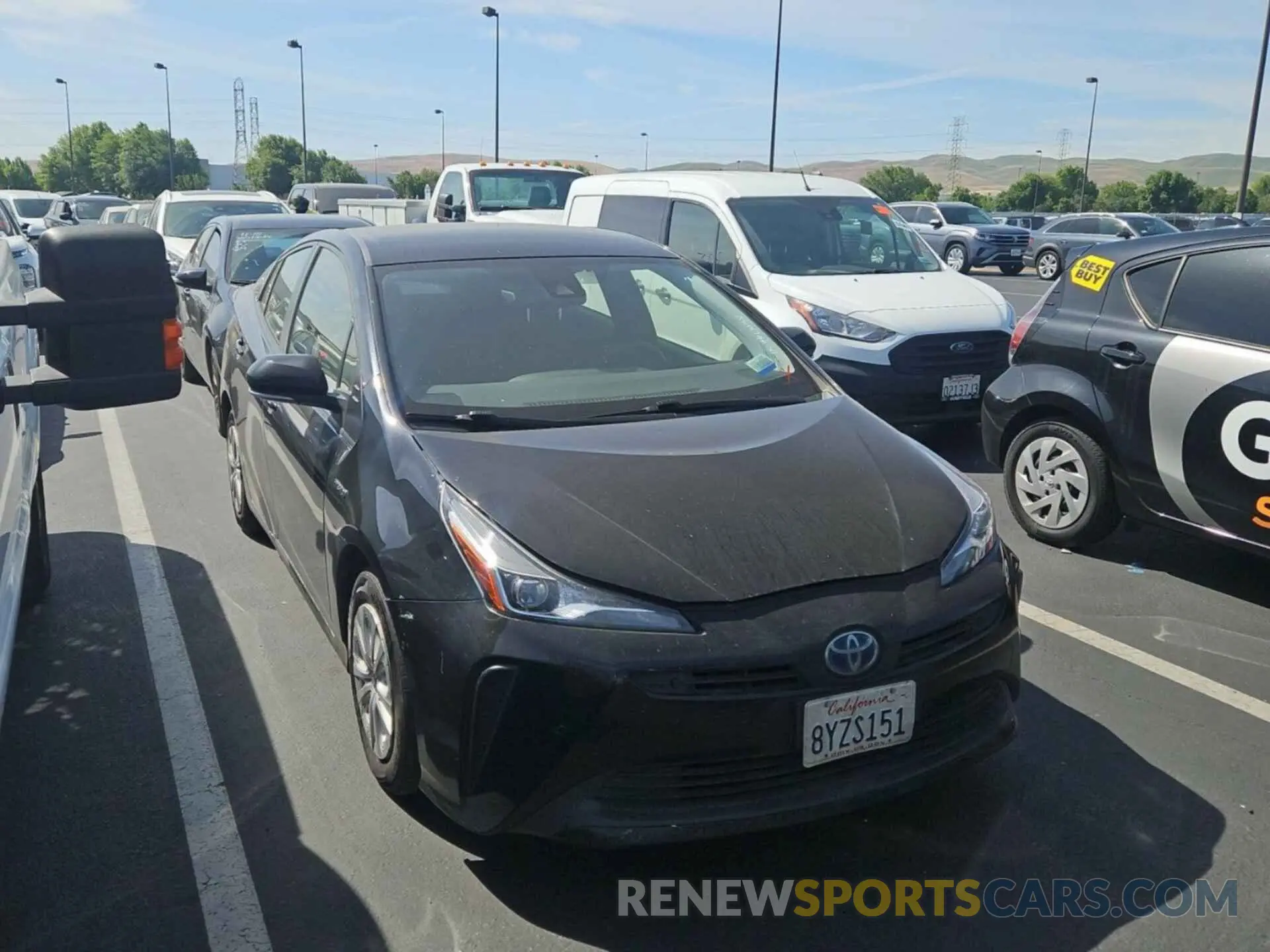 7 Фотография поврежденного автомобиля JTDKAMFUXN3161209 TOYOTA PRIUS 2022