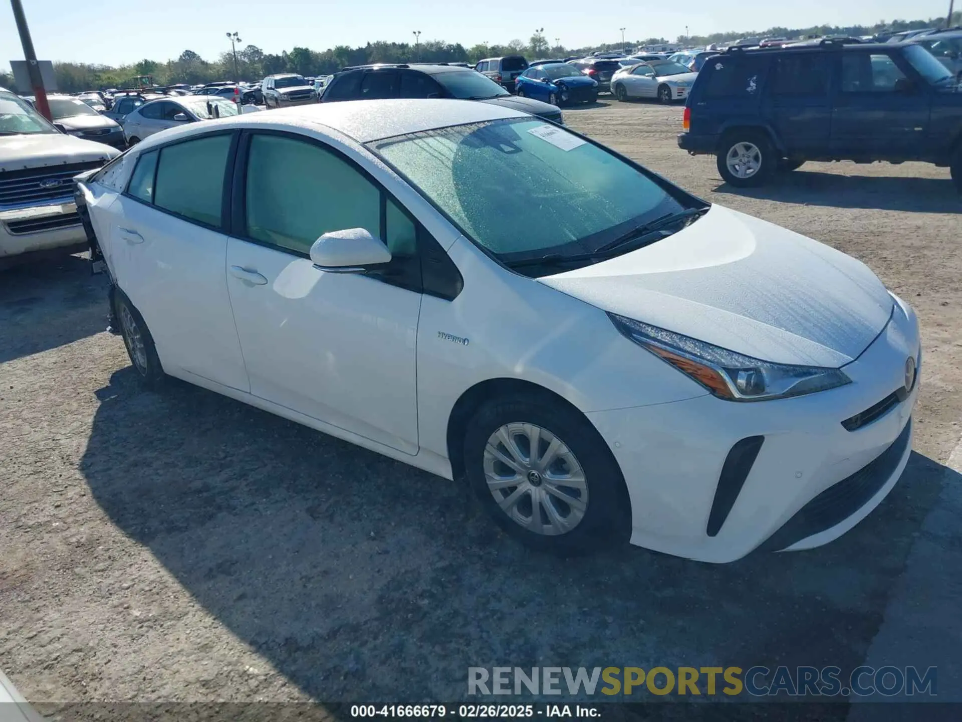 1 Фотография поврежденного автомобиля JTDKAMFUXN3163123 TOYOTA PRIUS 2022