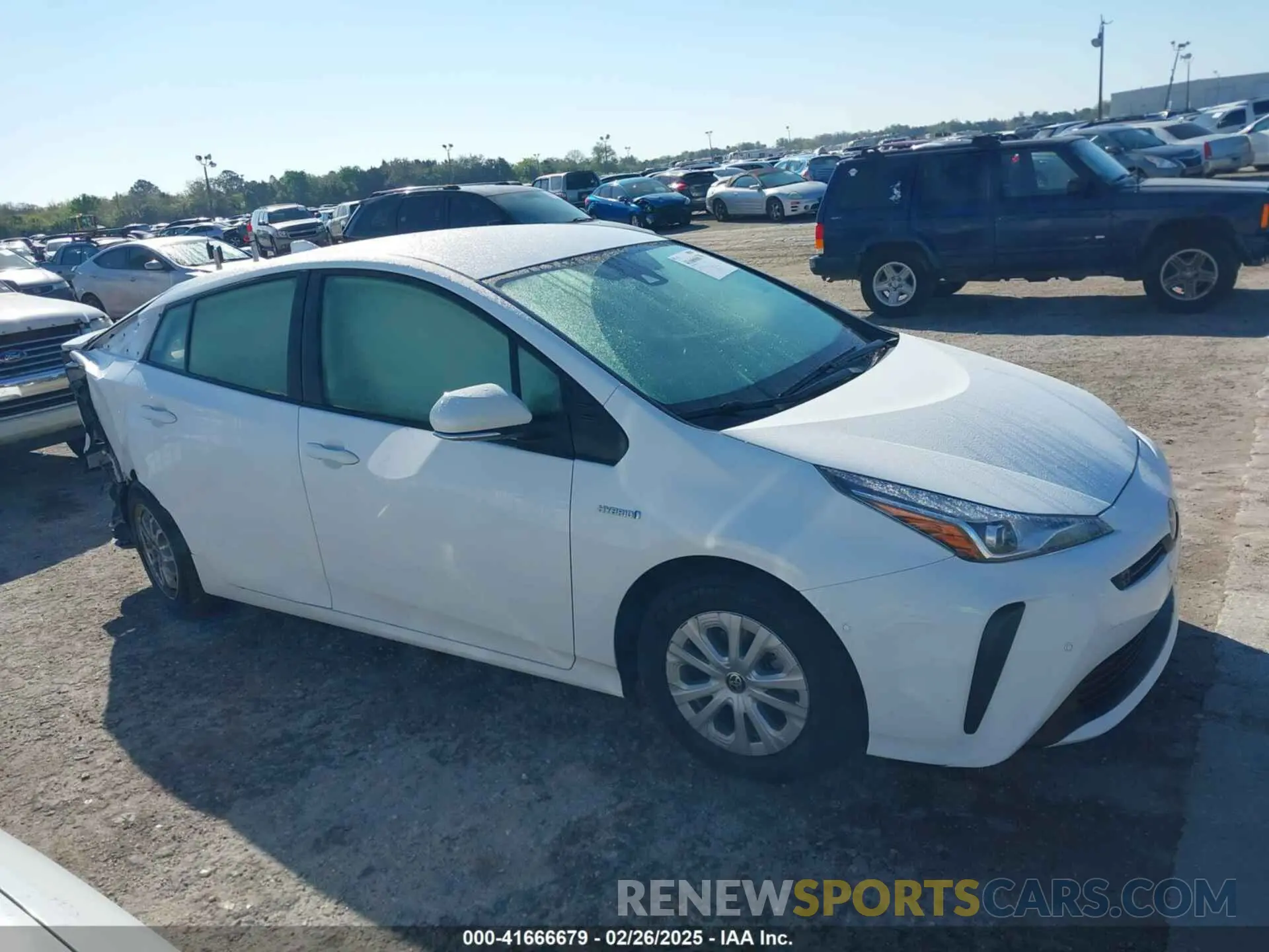 13 Фотография поврежденного автомобиля JTDKAMFUXN3163123 TOYOTA PRIUS 2022