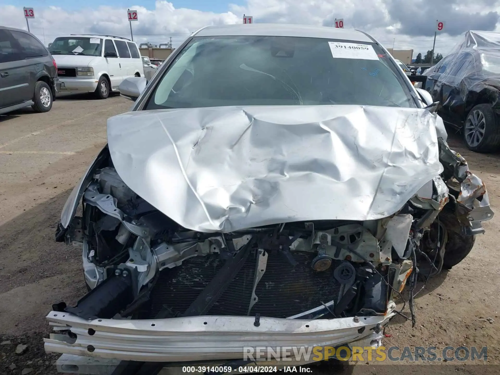 12 Фотография поврежденного автомобиля JTDKAMFUXN3175952 TOYOTA PRIUS 2022