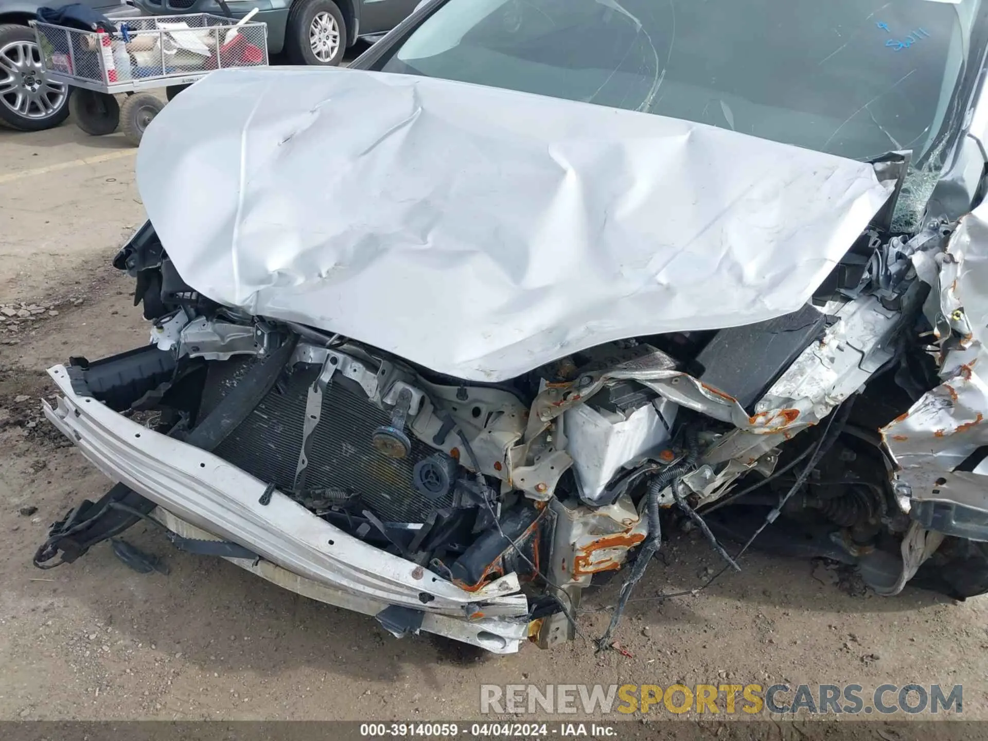 6 Фотография поврежденного автомобиля JTDKAMFUXN3175952 TOYOTA PRIUS 2022
