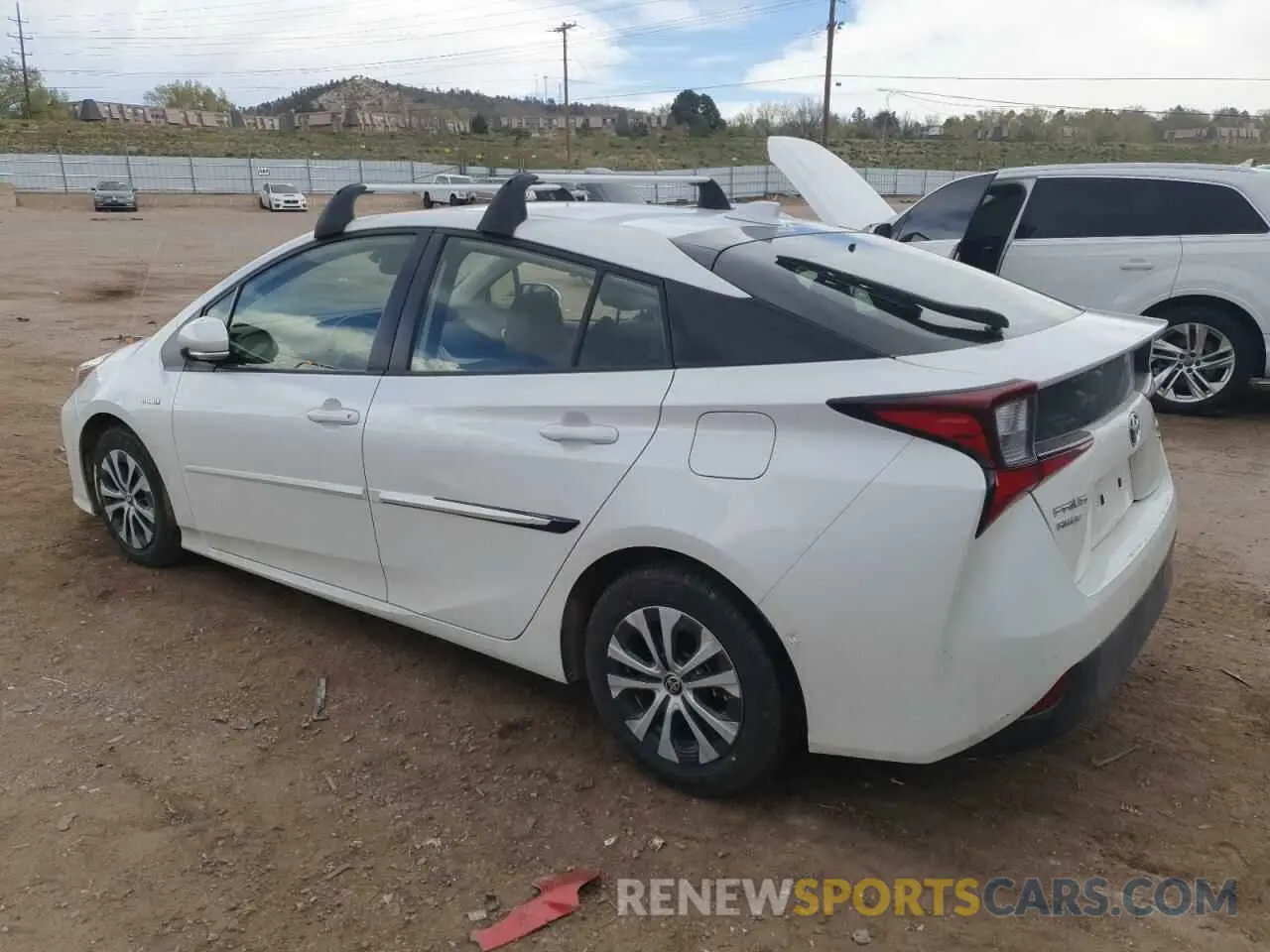 2 Фотография поврежденного автомобиля JTDL9MFU2N3035018 TOYOTA PRIUS 2022