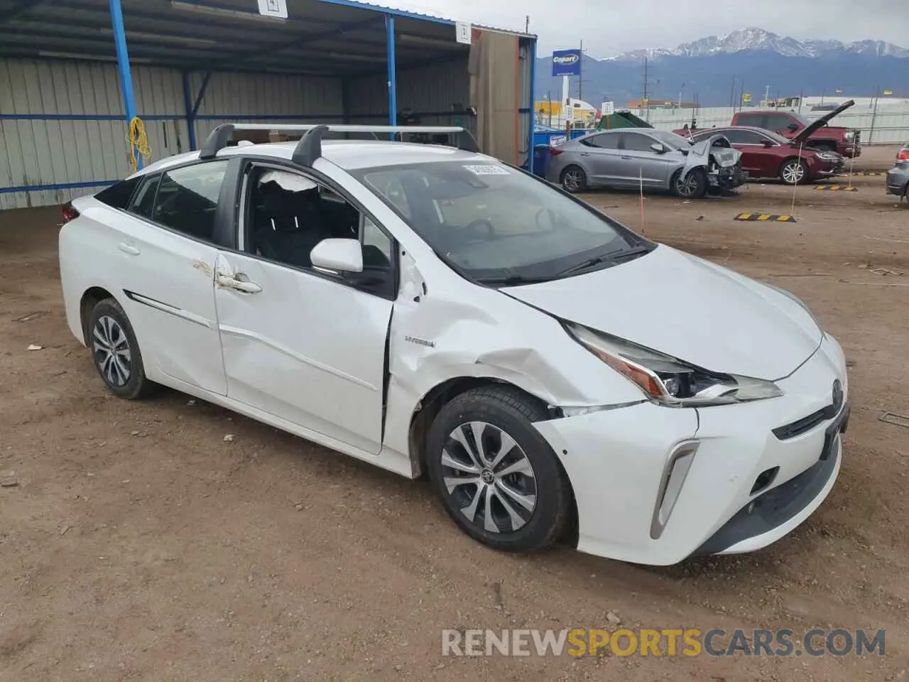 4 Фотография поврежденного автомобиля JTDL9MFU2N3035018 TOYOTA PRIUS 2022