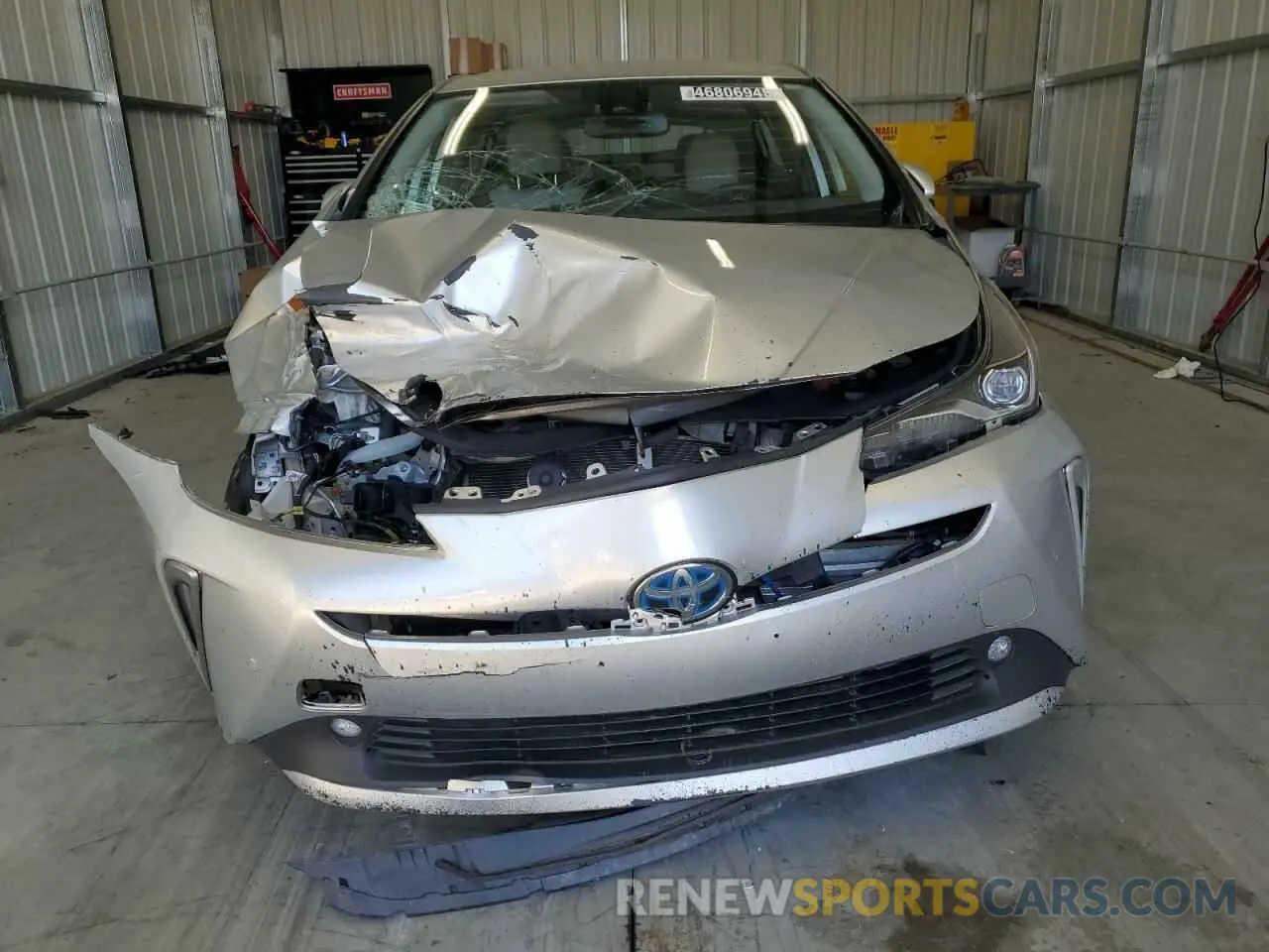 5 Фотография поврежденного автомобиля JTDL9MFU2N3040722 TOYOTA PRIUS 2022