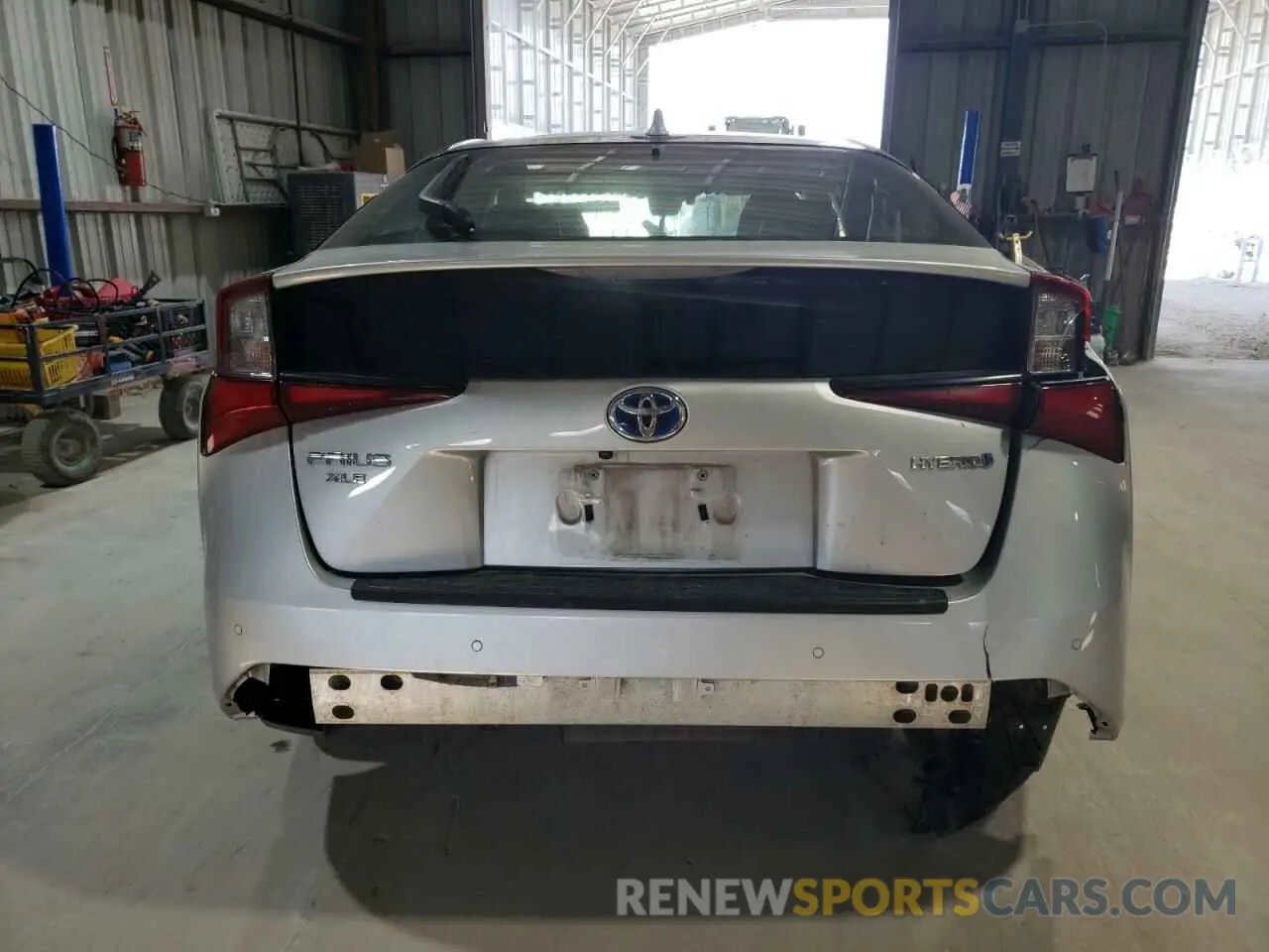 6 Фотография поврежденного автомобиля JTDL9MFU4N3031472 TOYOTA PRIUS 2022