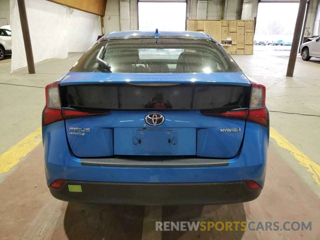 6 Photograph of a damaged car JTDL9MFU4N3041645 TOYOTA PRIUS 2022