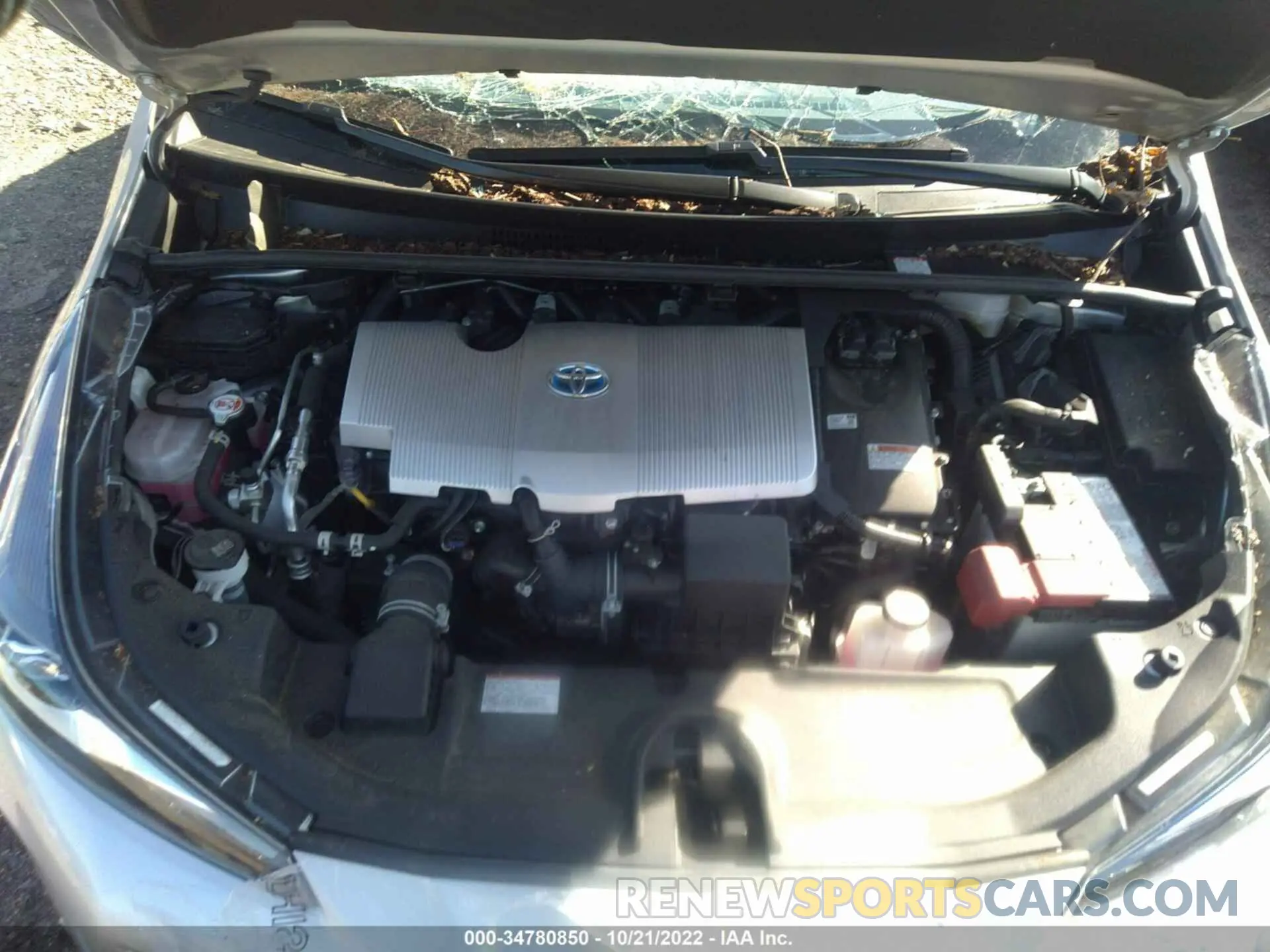 10 Фотография поврежденного автомобиля JTDL9MFU5N3031335 TOYOTA PRIUS 2022