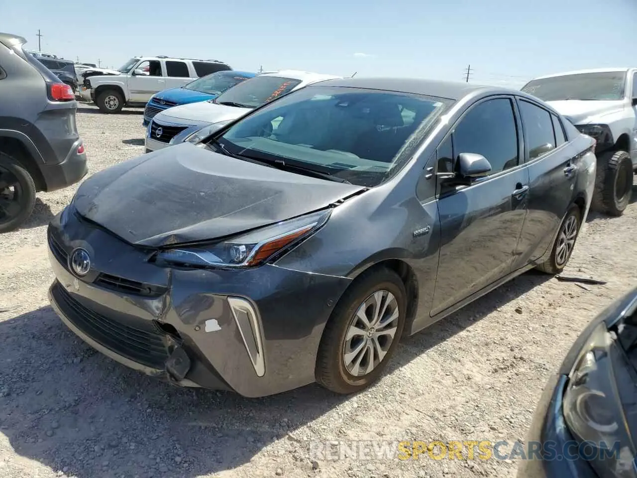 1 Photograph of a damaged car JTDL9MFU5N3034137 TOYOTA PRIUS 2022