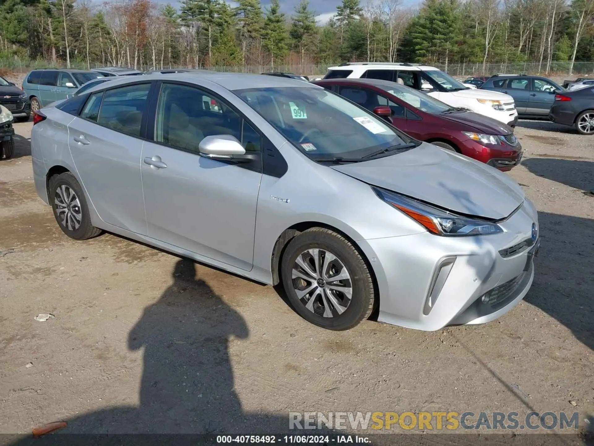 1 Photograph of a damaged car JTDL9MFU5N3034199 TOYOTA PRIUS 2022