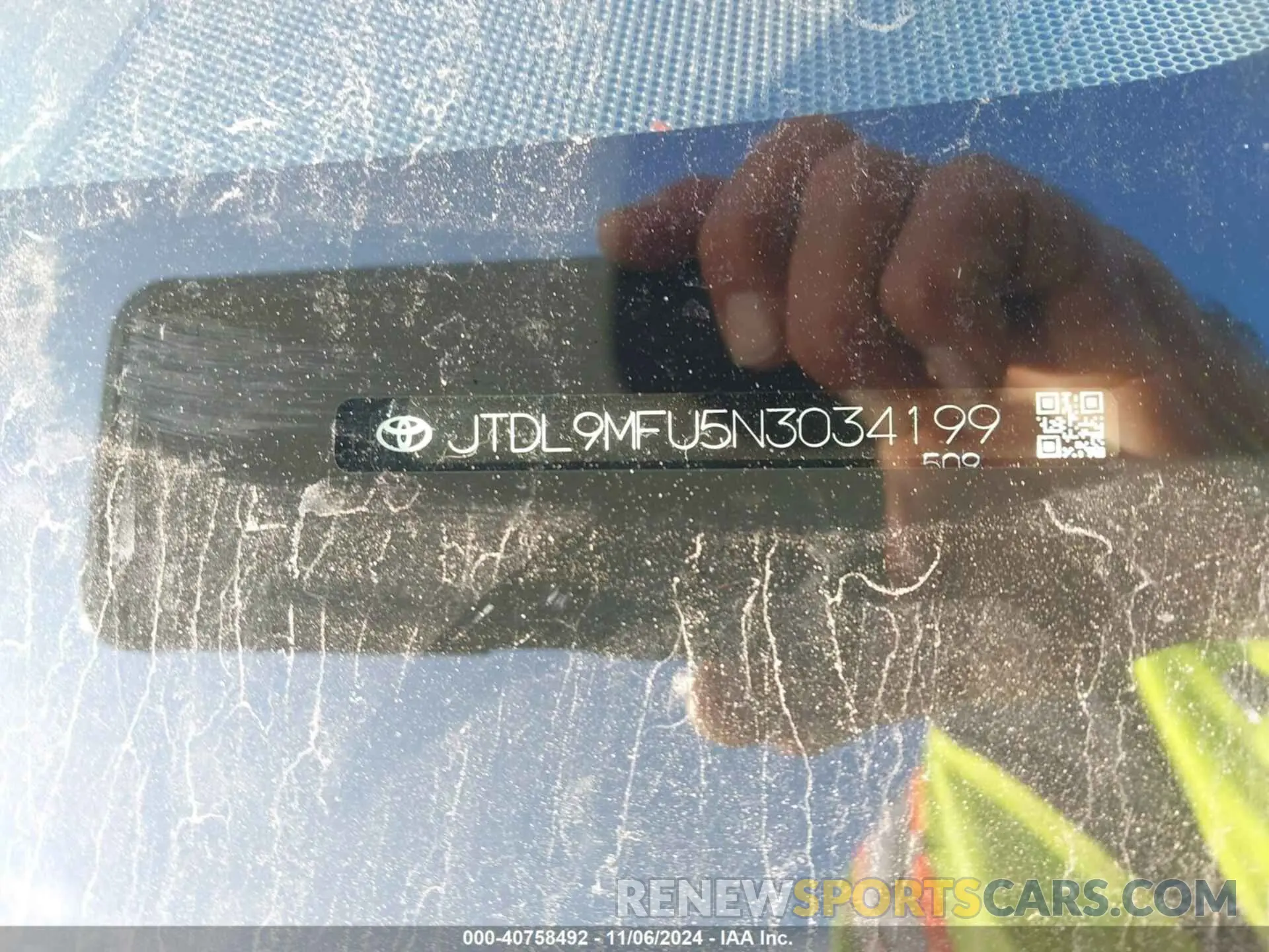 9 Photograph of a damaged car JTDL9MFU5N3034199 TOYOTA PRIUS 2022
