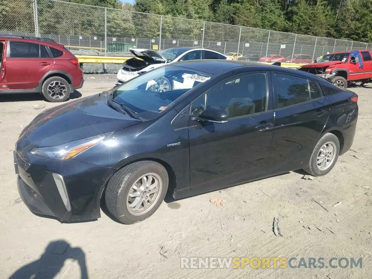 1 Фотография поврежденного автомобиля JTDL9MFU6N3031537 TOYOTA PRIUS 2022
