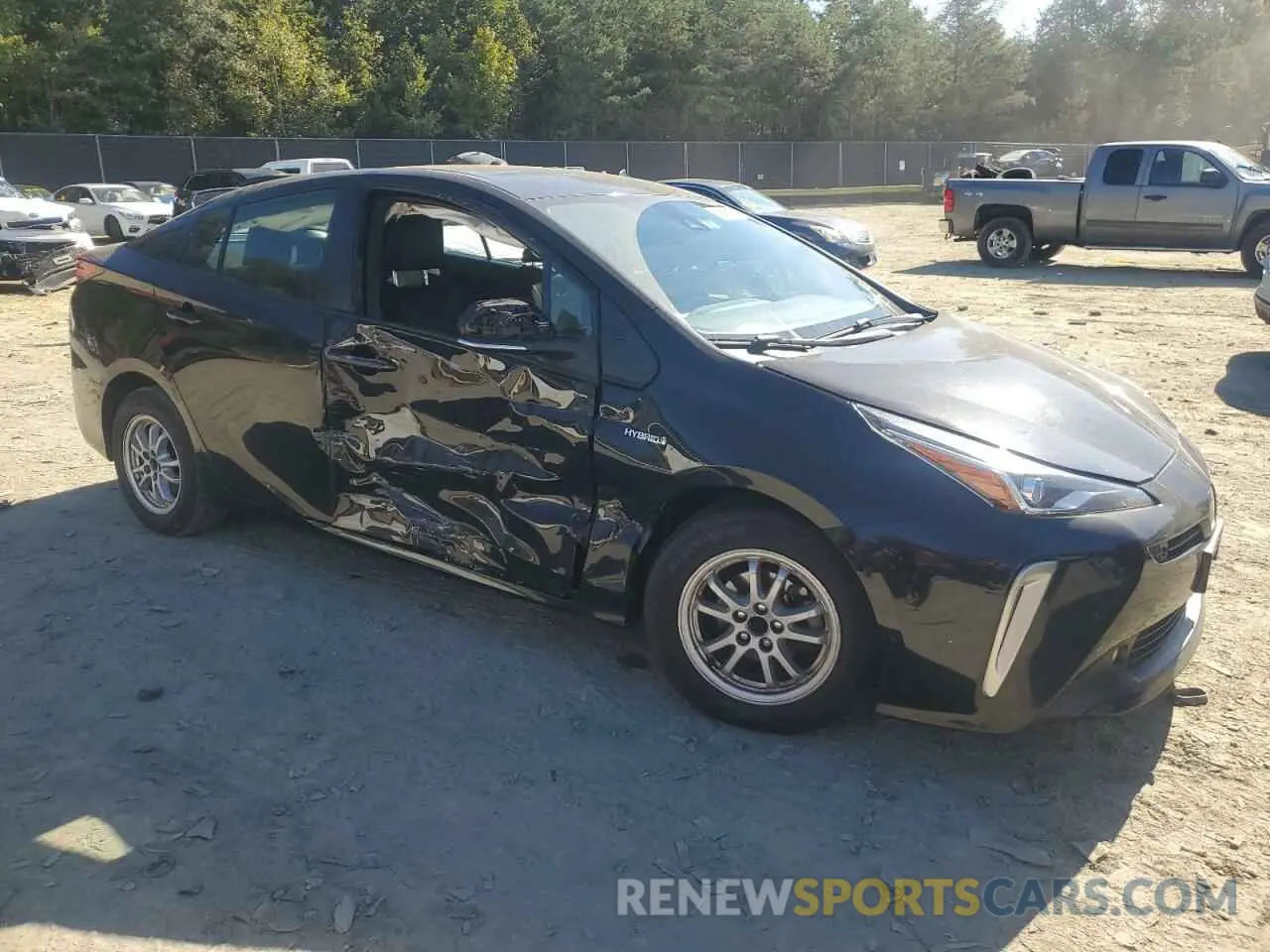 4 Фотография поврежденного автомобиля JTDL9MFU6N3031537 TOYOTA PRIUS 2022