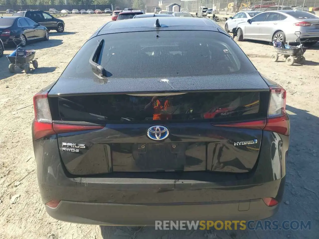 6 Фотография поврежденного автомобиля JTDL9MFU6N3031537 TOYOTA PRIUS 2022
