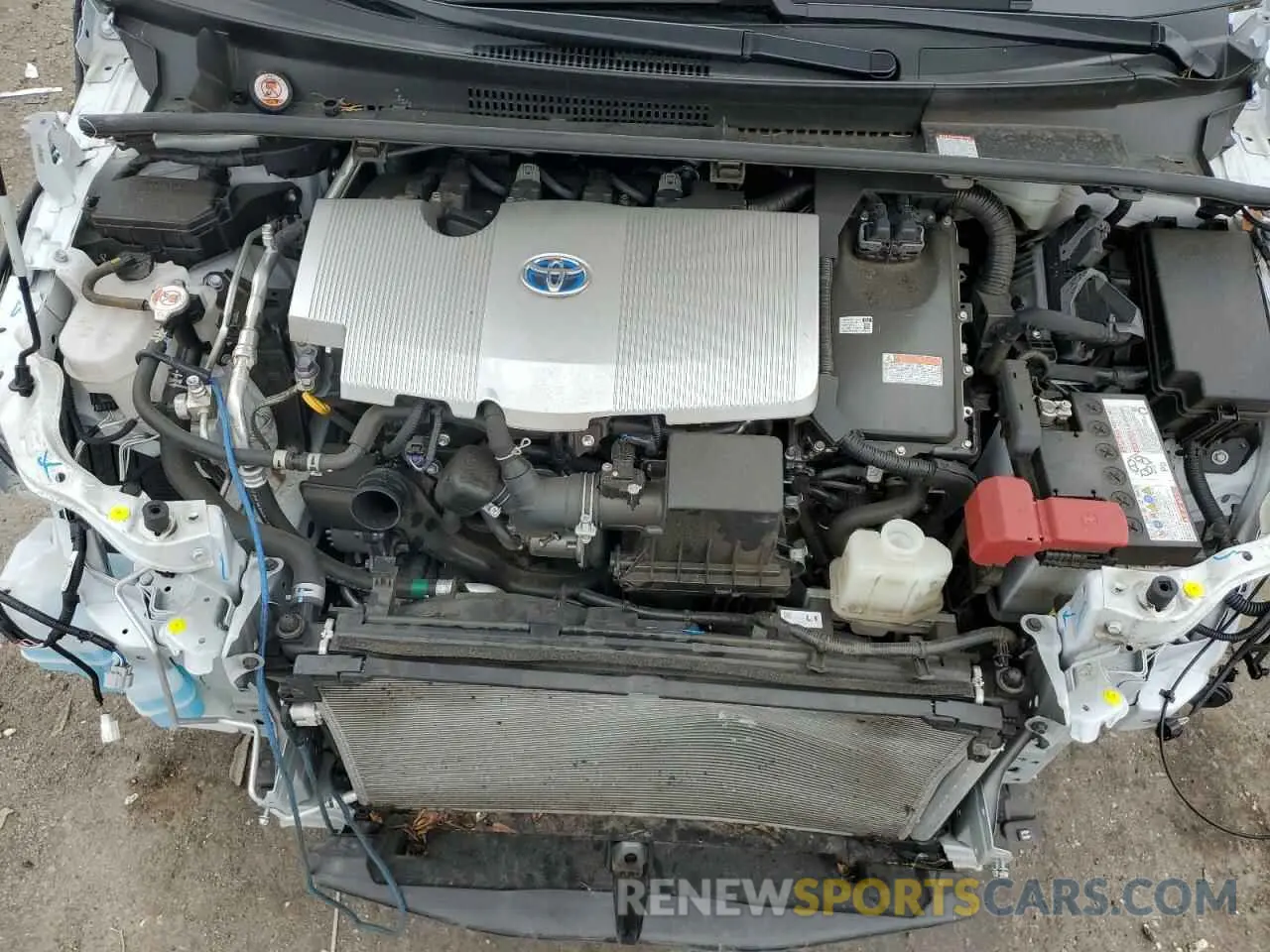 11 Фотография поврежденного автомобиля JTDL9MFU6N3035541 TOYOTA PRIUS 2022