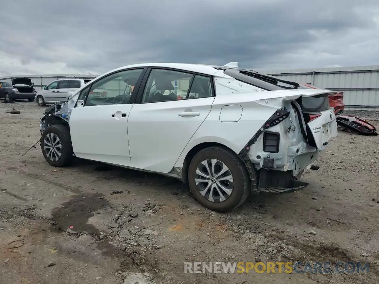 2 Фотография поврежденного автомобиля JTDL9MFU6N3035541 TOYOTA PRIUS 2022