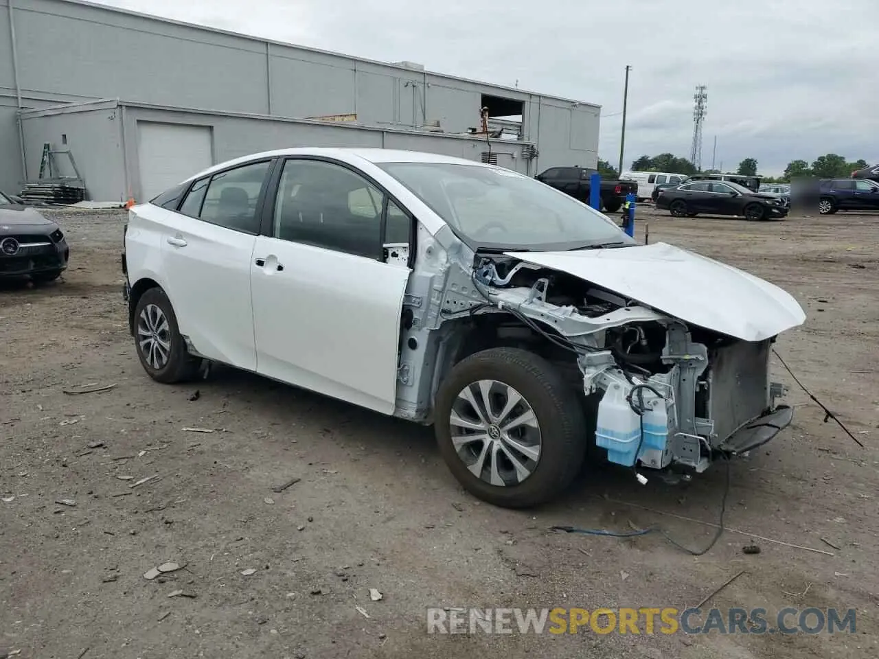 4 Фотография поврежденного автомобиля JTDL9MFU6N3035541 TOYOTA PRIUS 2022