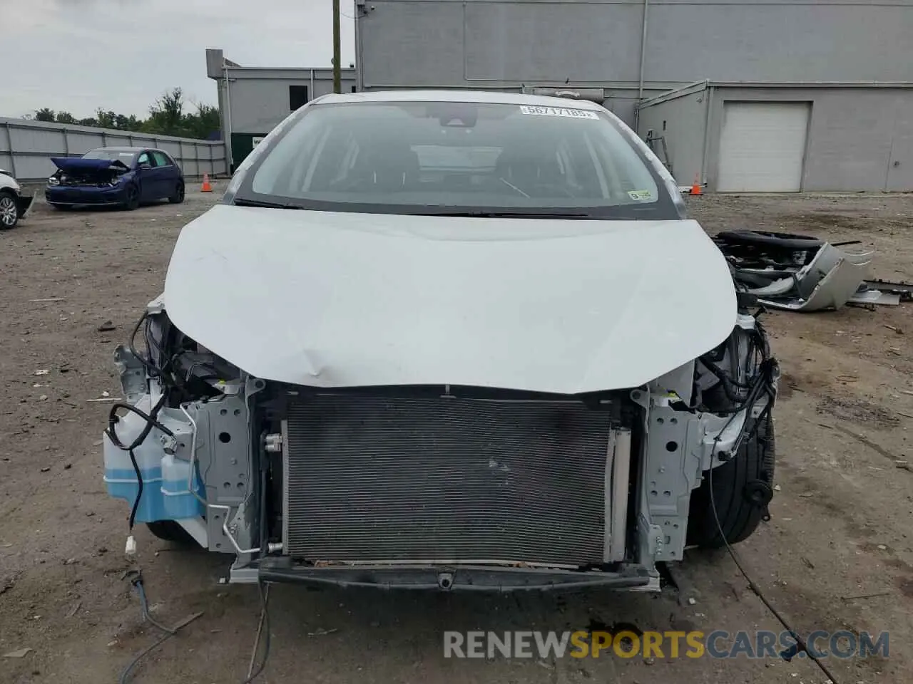 5 Фотография поврежденного автомобиля JTDL9MFU6N3035541 TOYOTA PRIUS 2022