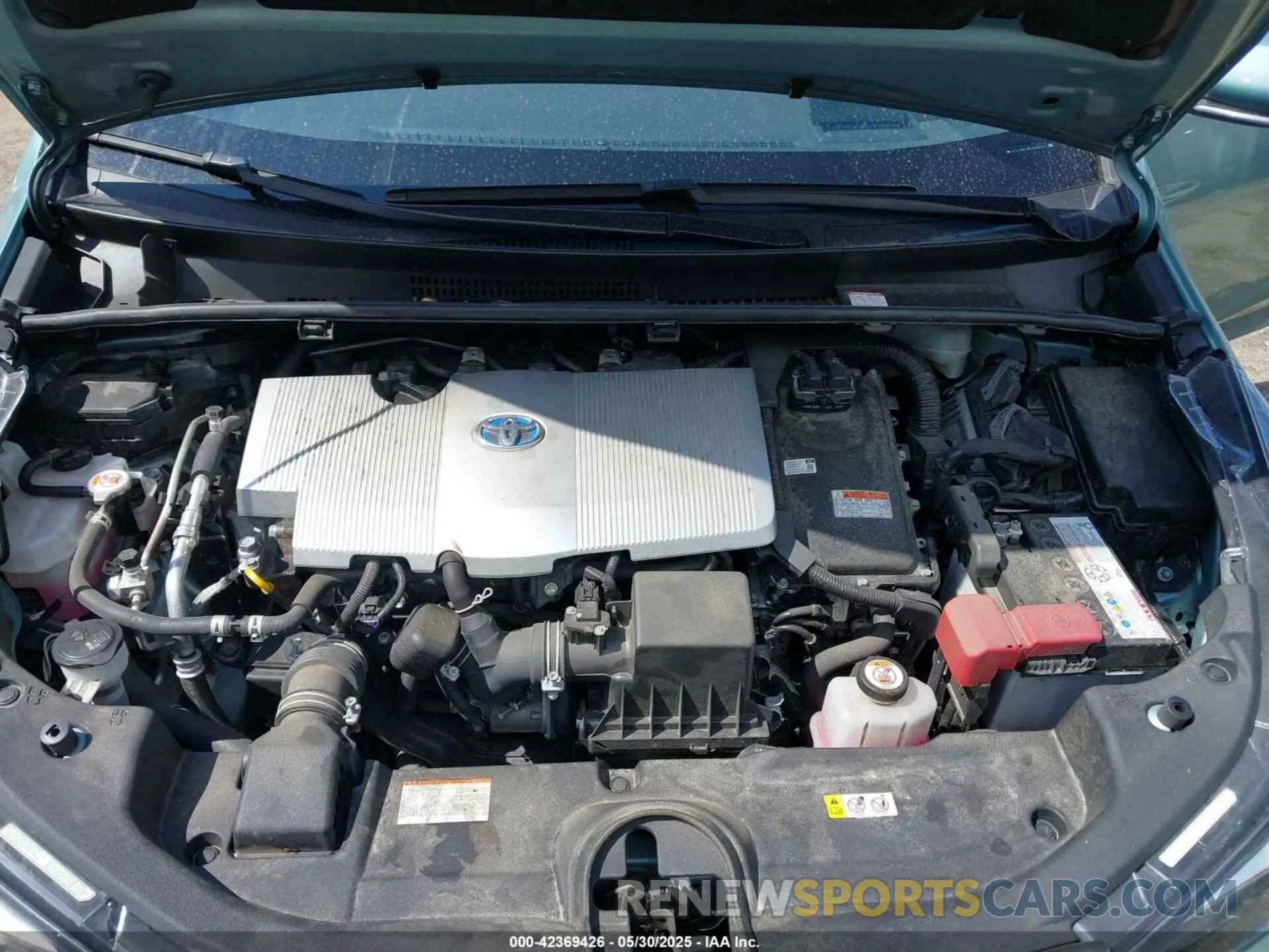 10 Фотография поврежденного автомобиля JTDL9MFU7N3032521 TOYOTA PRIUS 2022