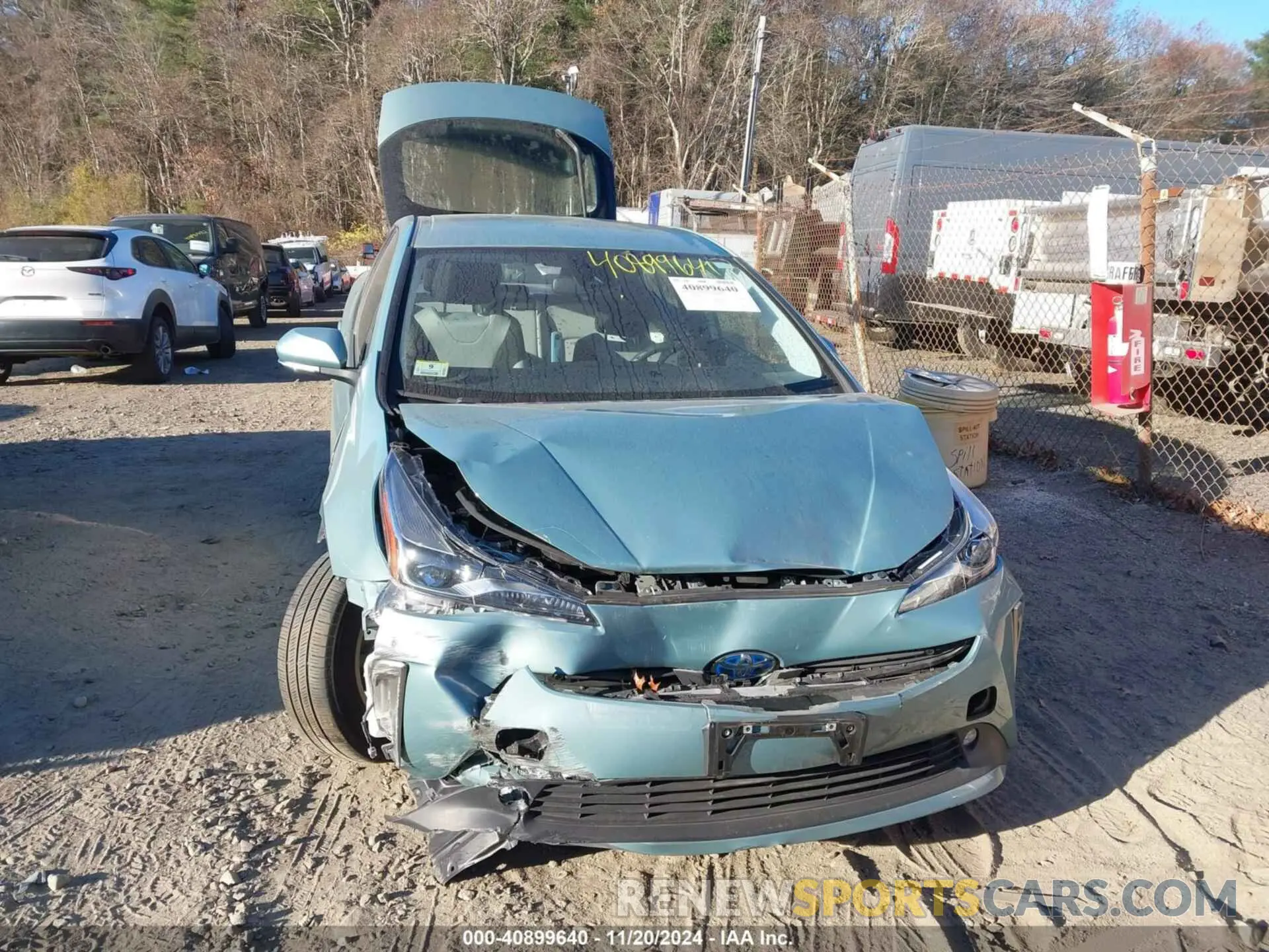 12 Фотография поврежденного автомобиля JTDL9MFU7N3039369 TOYOTA PRIUS 2022