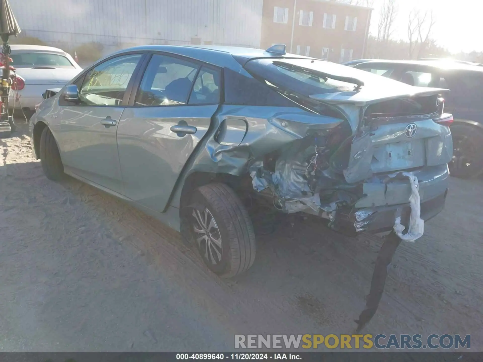 3 Фотография поврежденного автомобиля JTDL9MFU7N3039369 TOYOTA PRIUS 2022