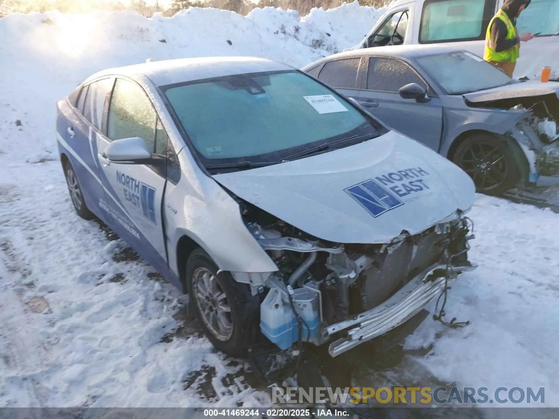 1 Photograph of a damaged car JTDL9MFU7N3040392 TOYOTA PRIUS 2022
