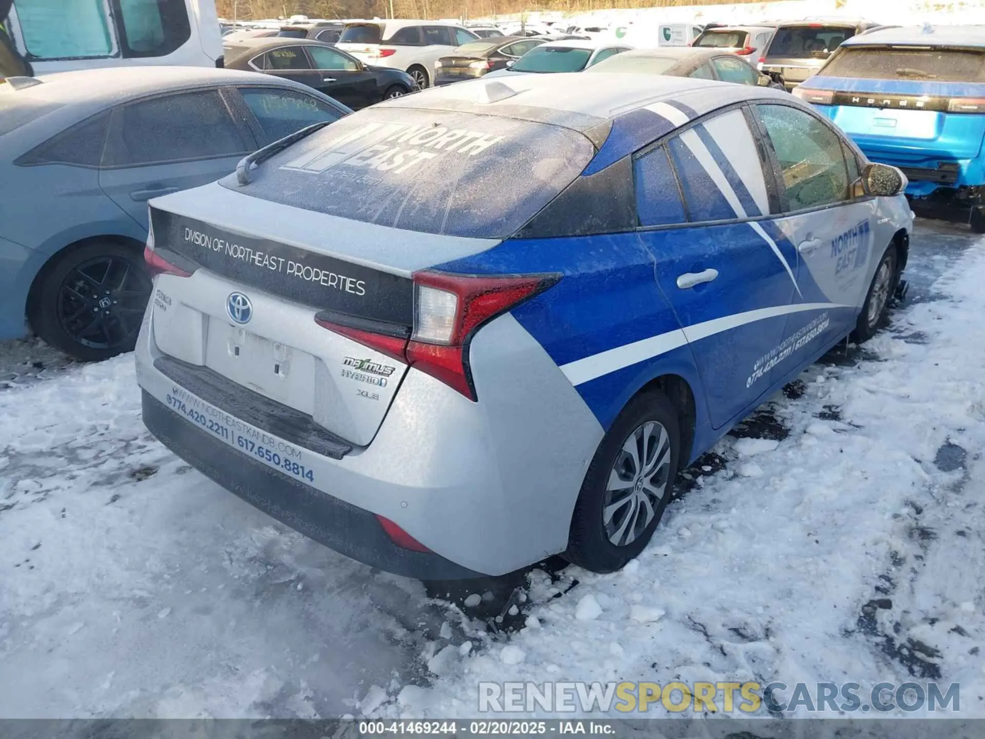 4 Photograph of a damaged car JTDL9MFU7N3040392 TOYOTA PRIUS 2022