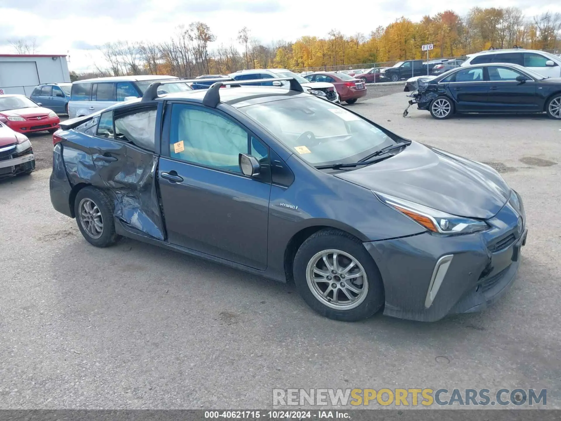 1 Фотография поврежденного автомобиля JTDL9MFU8N3040157 TOYOTA PRIUS 2022