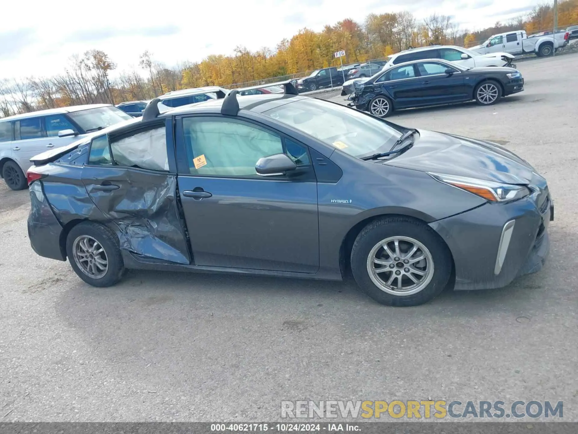 13 Фотография поврежденного автомобиля JTDL9MFU8N3040157 TOYOTA PRIUS 2022