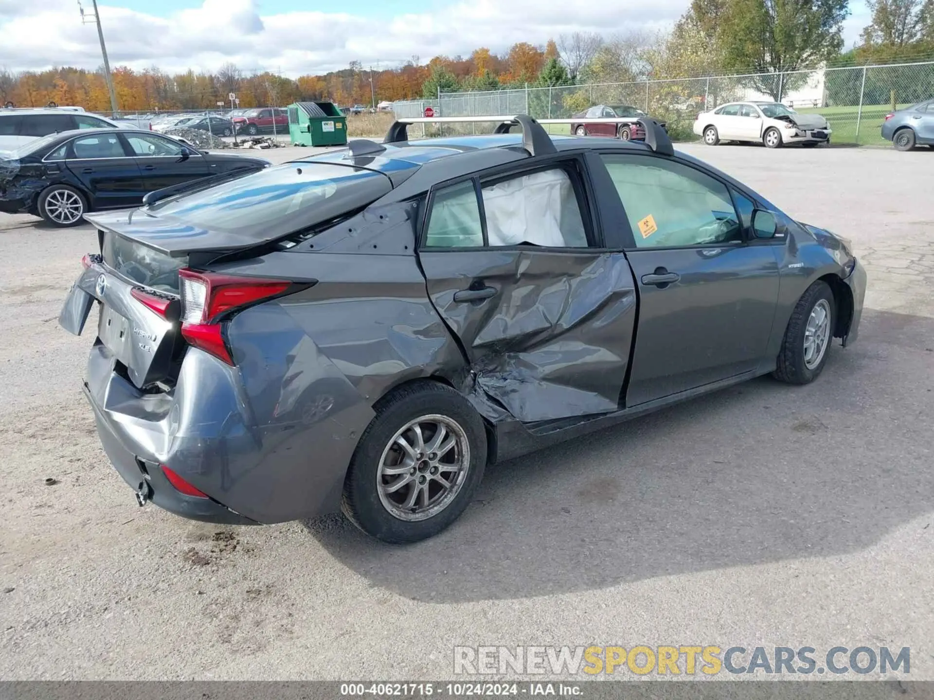 4 Фотография поврежденного автомобиля JTDL9MFU8N3040157 TOYOTA PRIUS 2022
