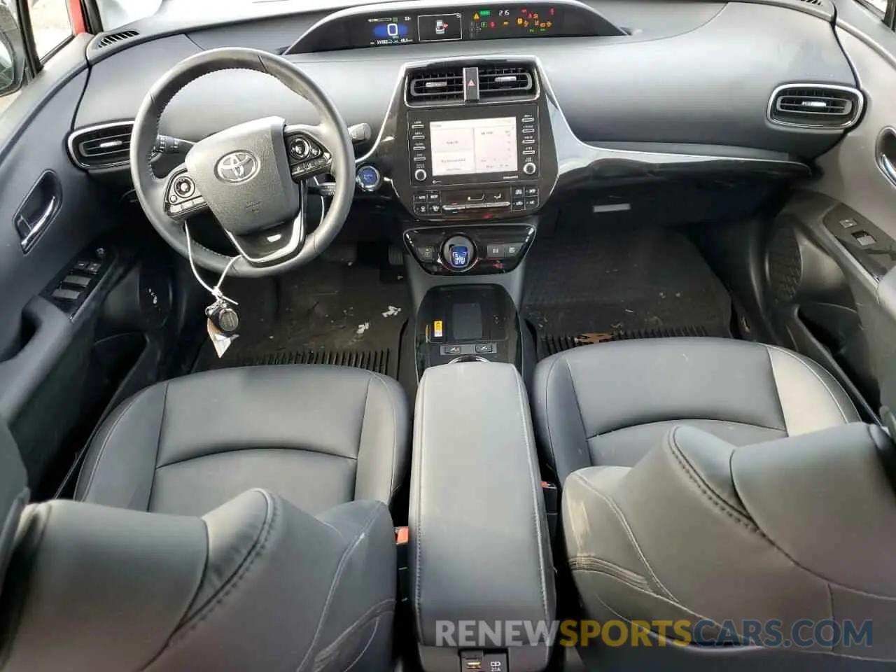 8 Фотография поврежденного автомобиля JTDL9MFUXN3038670 TOYOTA PRIUS 2022