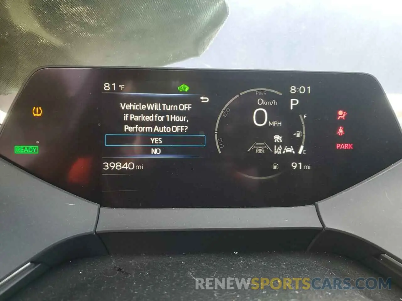 9 Фотография поврежденного автомобиля JTDACAAU0P3004271 TOYOTA PRIUS 2023