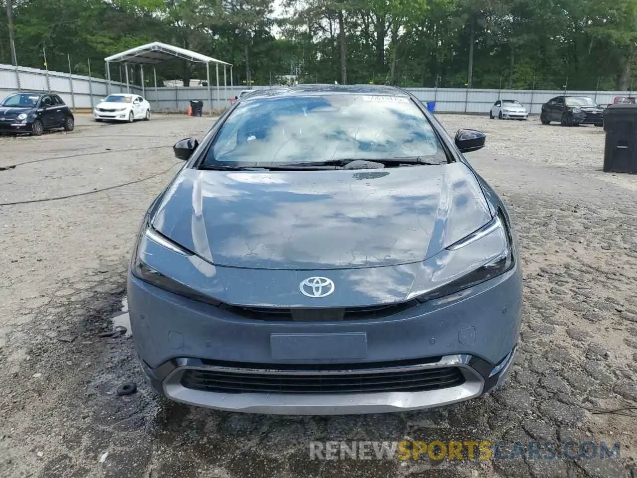 5 Photograph of a damaged car JTDACAAU0P3006814 TOYOTA PRIUS 2023