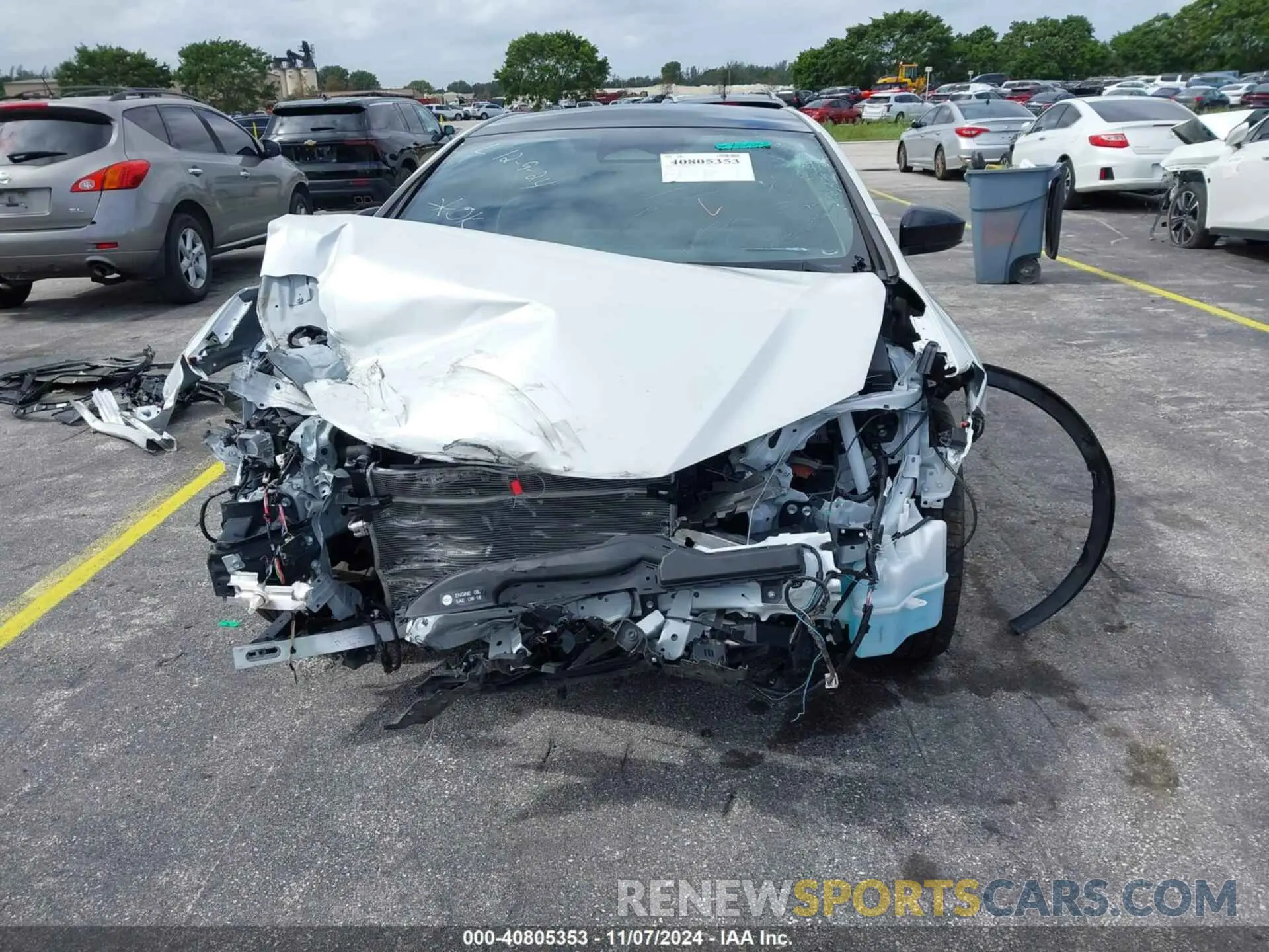 6 Photograph of a damaged car JTDACAAU1P3003100 TOYOTA PRIUS 2023