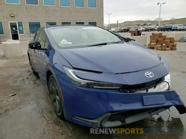 14 Фотография поврежденного автомобиля JTDACAAU1P3007891 TOYOTA PRIUS 2023