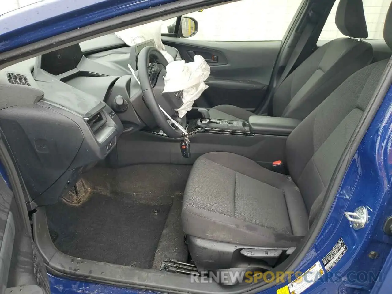 7 Фотография поврежденного автомобиля JTDACAAU1P3007891 TOYOTA PRIUS 2023