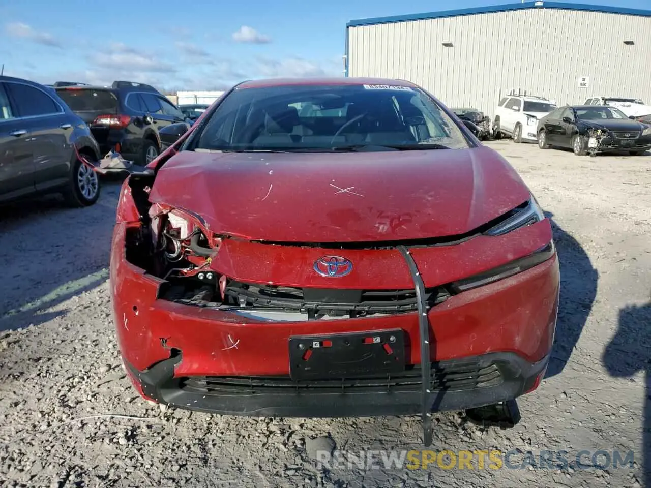 5 Photograph of a damaged car JTDACAAU2P3006460 TOYOTA PRIUS 2023