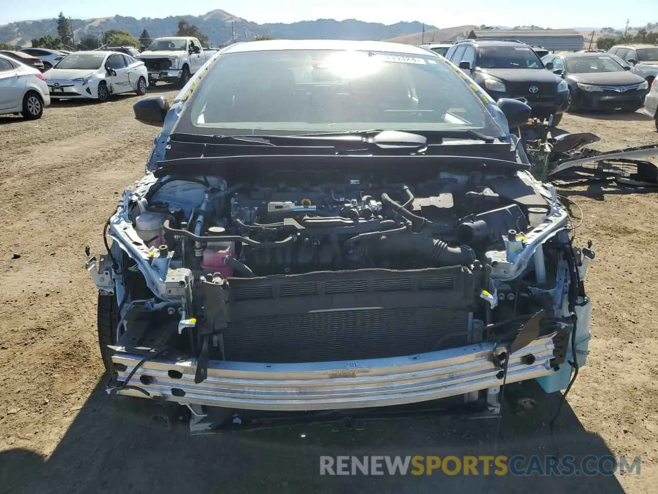 5 Photograph of a damaged car JTDACAAU3P3000537 TOYOTA PRIUS 2023