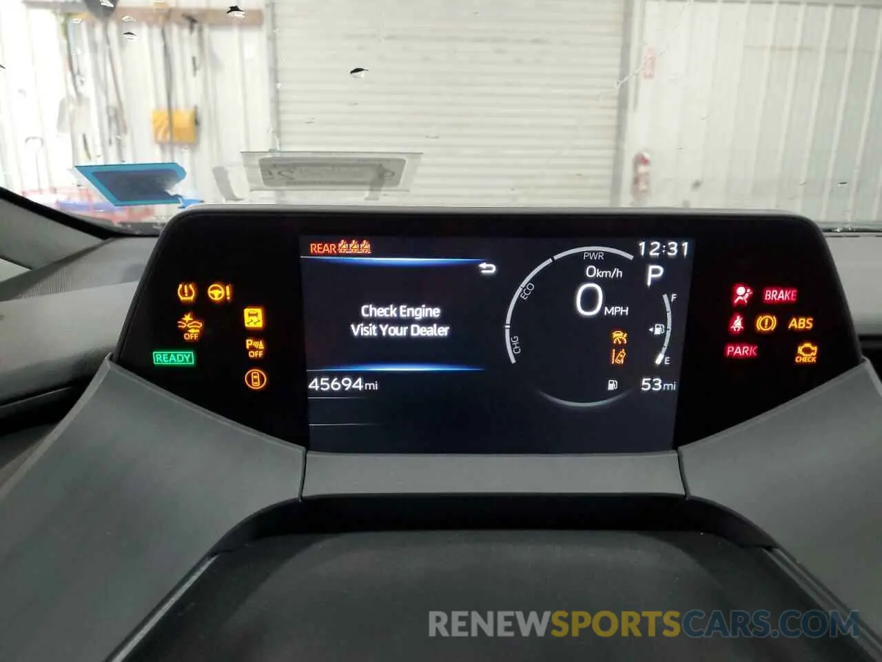 9 Фотография поврежденного автомобиля JTDACAAU4P3002264 TOYOTA PRIUS 2023