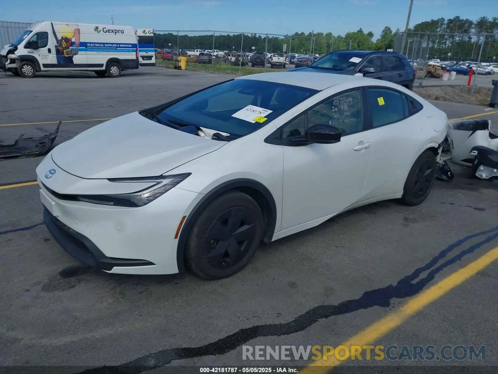 2 Photograph of a damaged car JTDACAAU4P3003995 TOYOTA PRIUS 2023